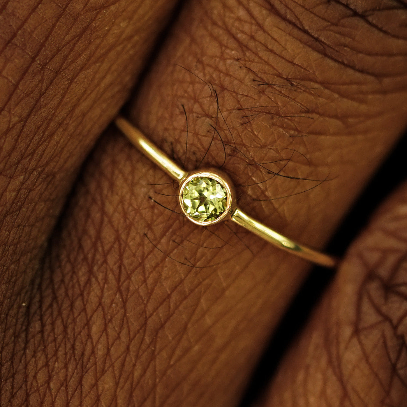 Automic Gold Studio Peridot Ring