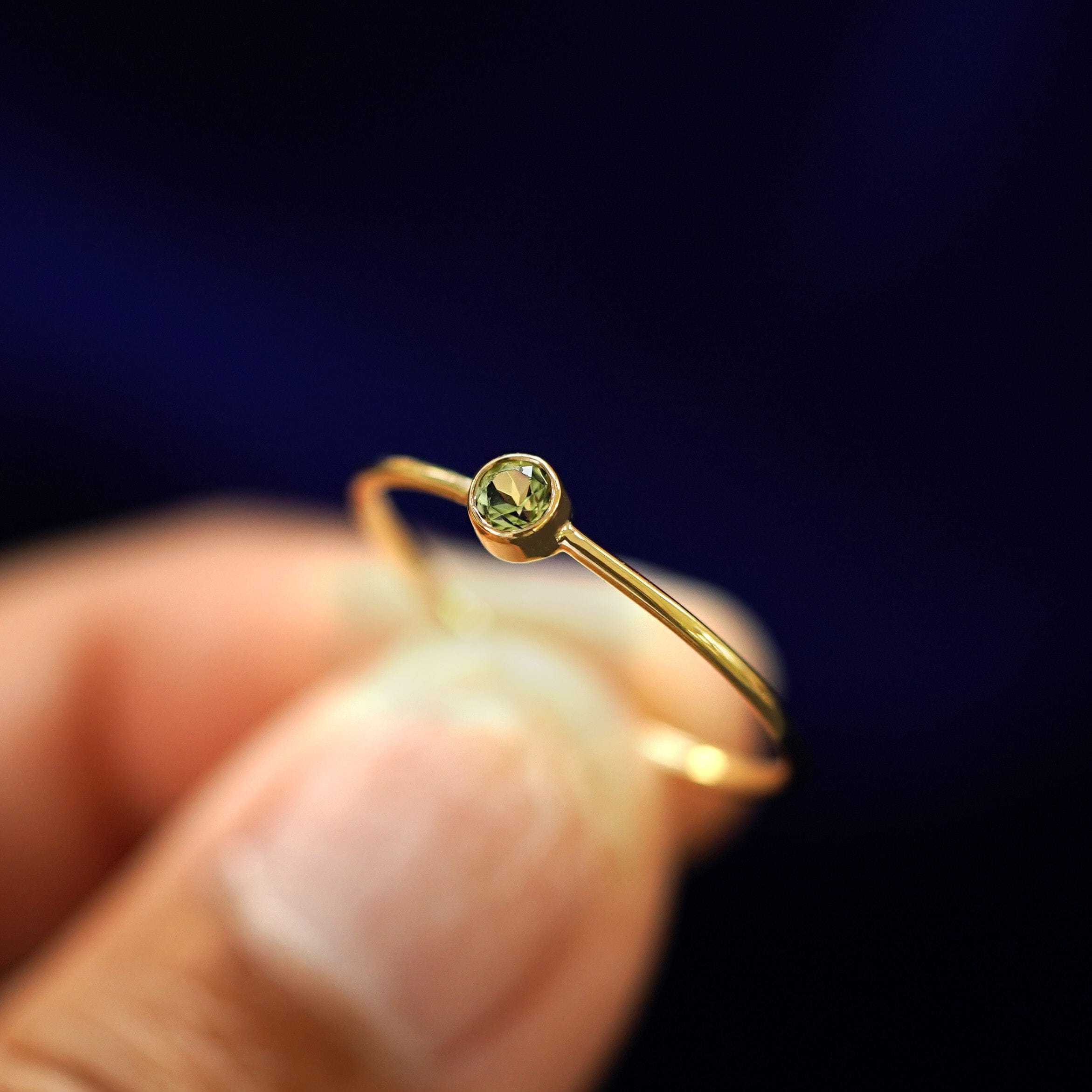 Automic Gold Studio Peridot Ring