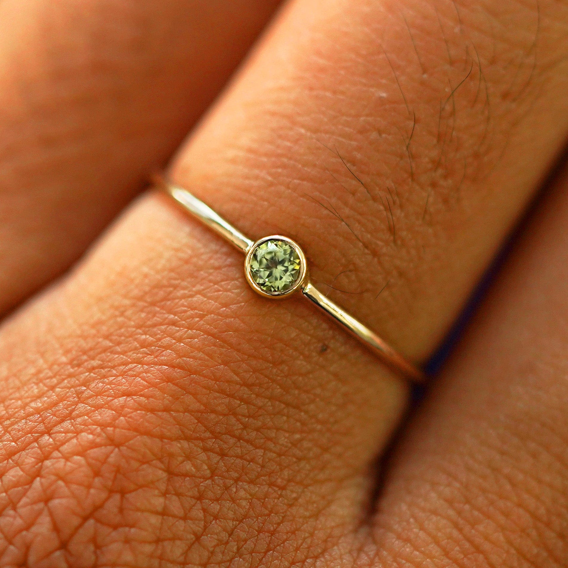 Automic Gold Studio Peridot Ring
