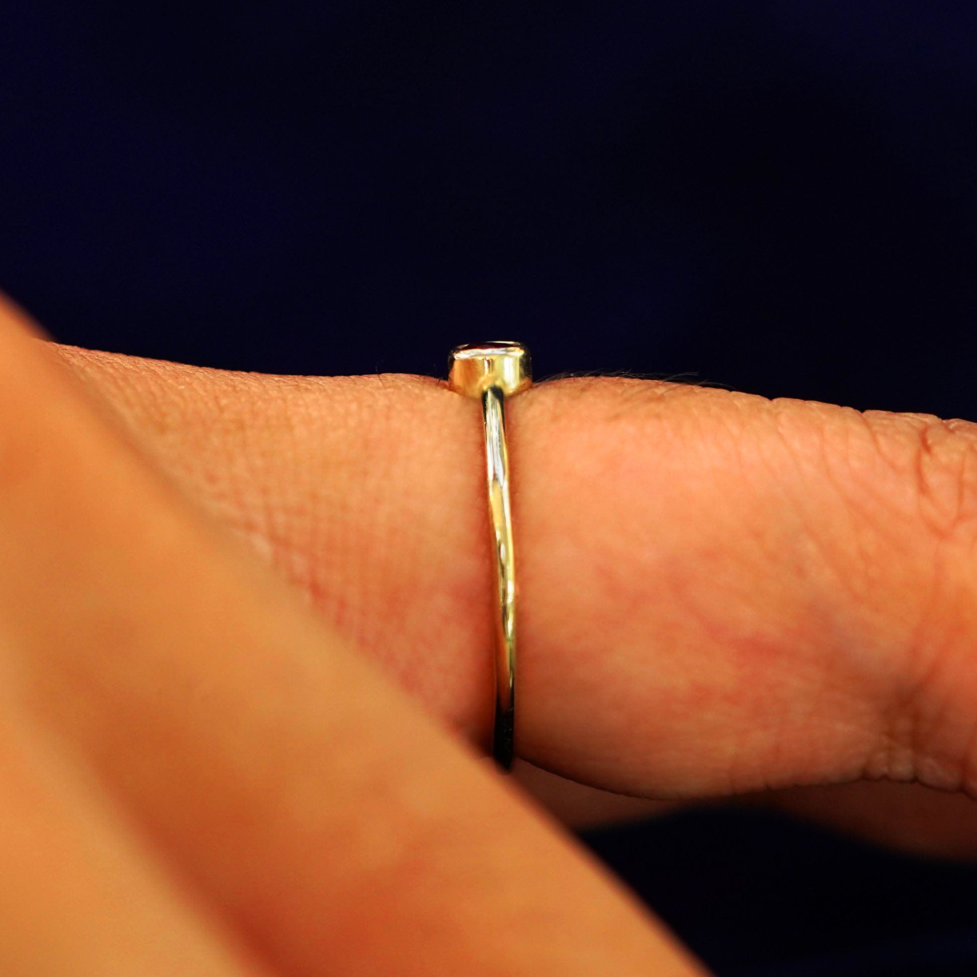 Automic Gold Studio Ruby Ring