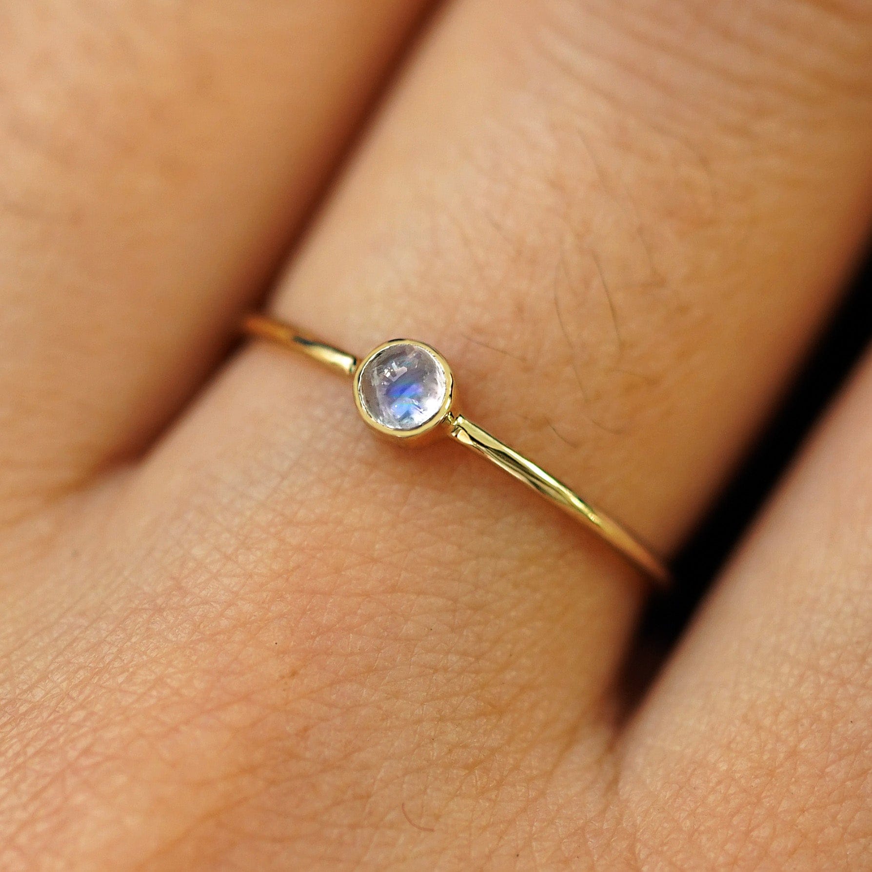 Automic Gold Studio Moonstone Ring