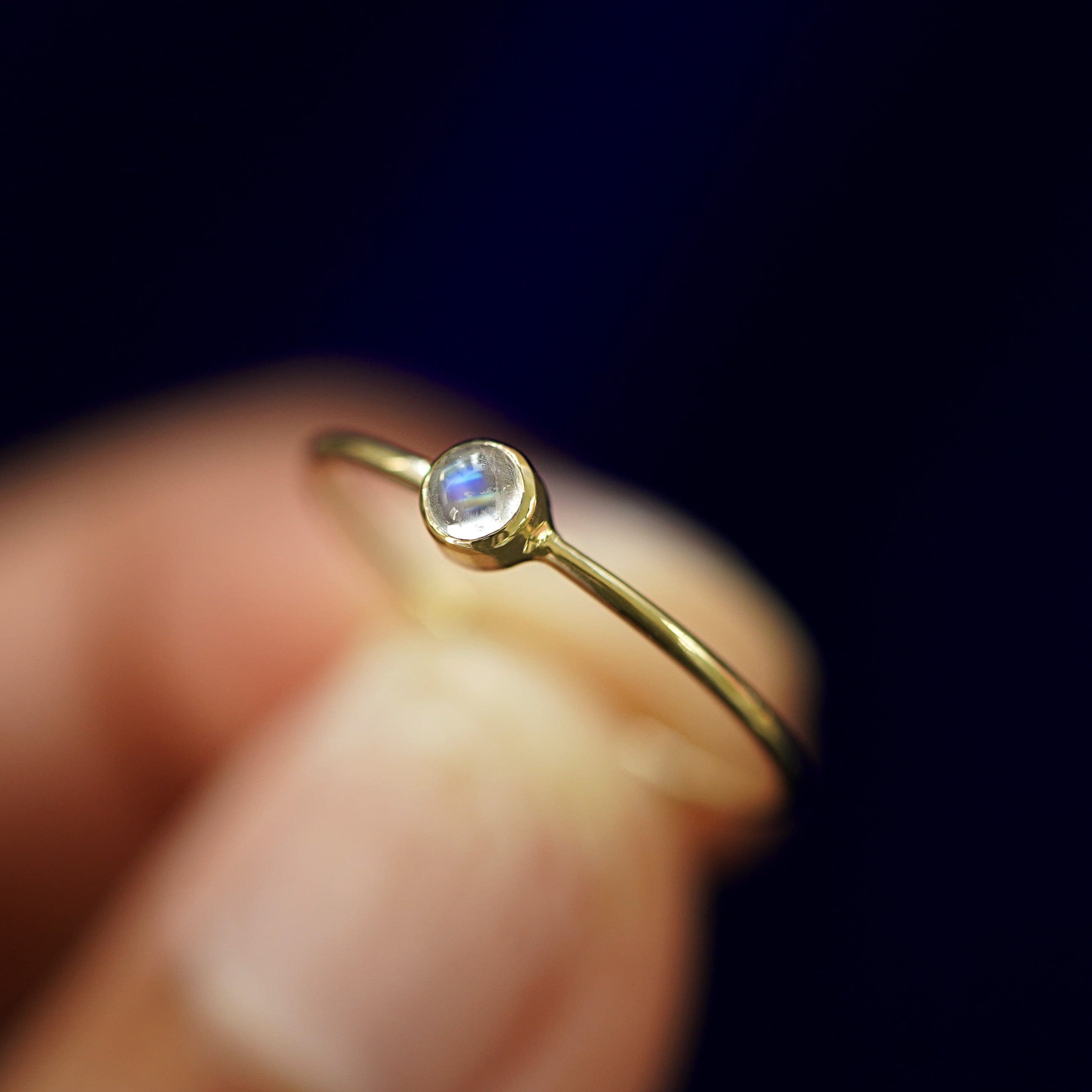 Automic Gold Studio Moonstone Ring