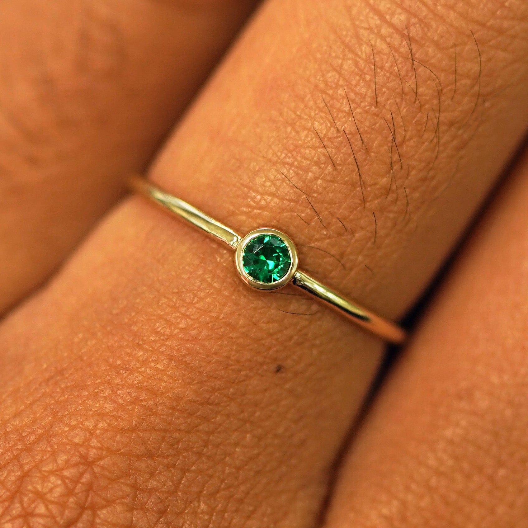 Automic Gold Studio Emerald Ring
