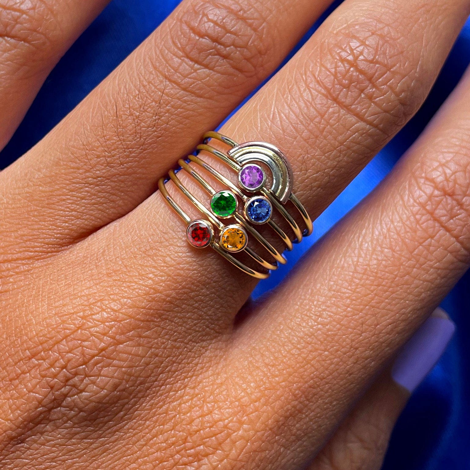 Automic Gold Studio Emerald Ring