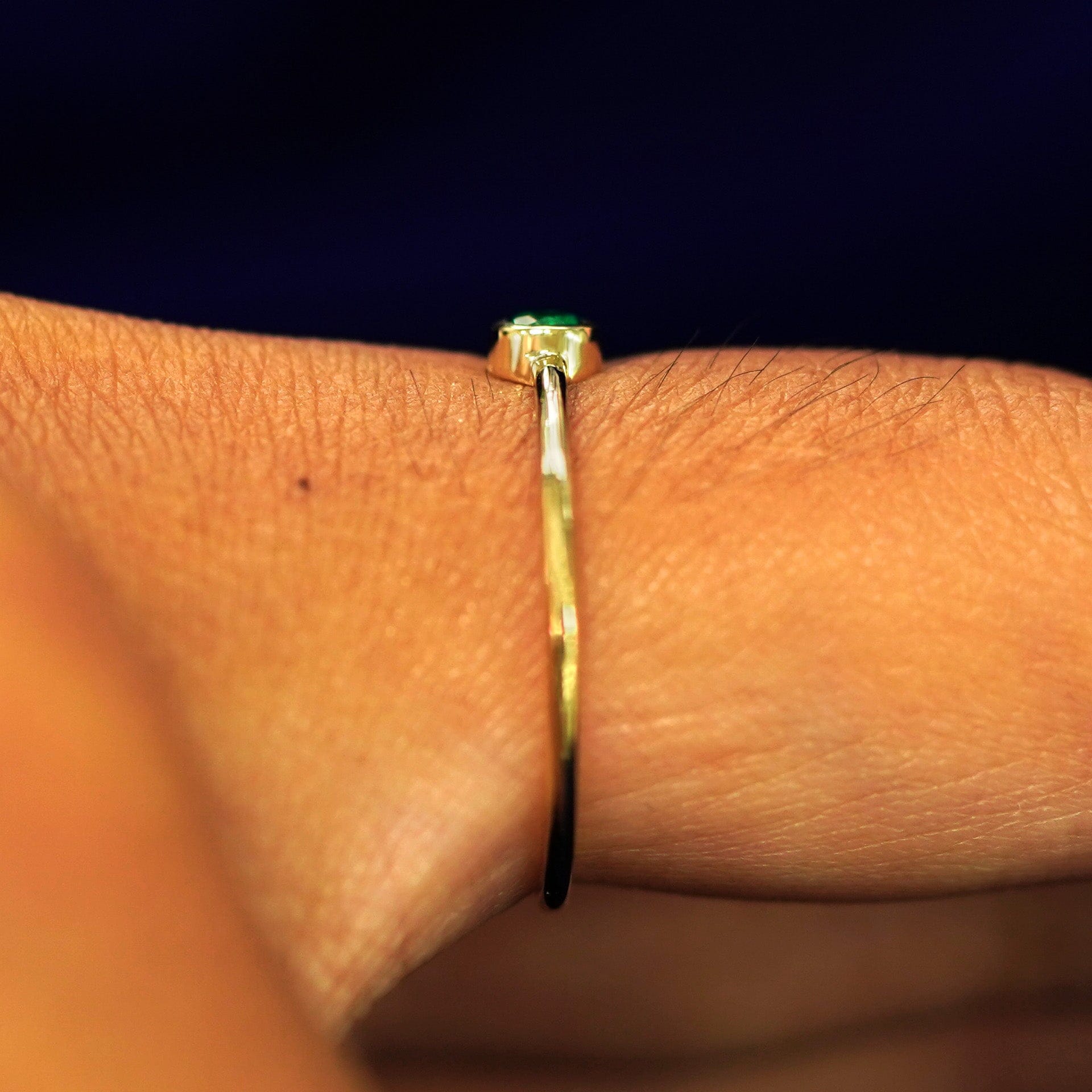 Automic Gold Studio Emerald Ring