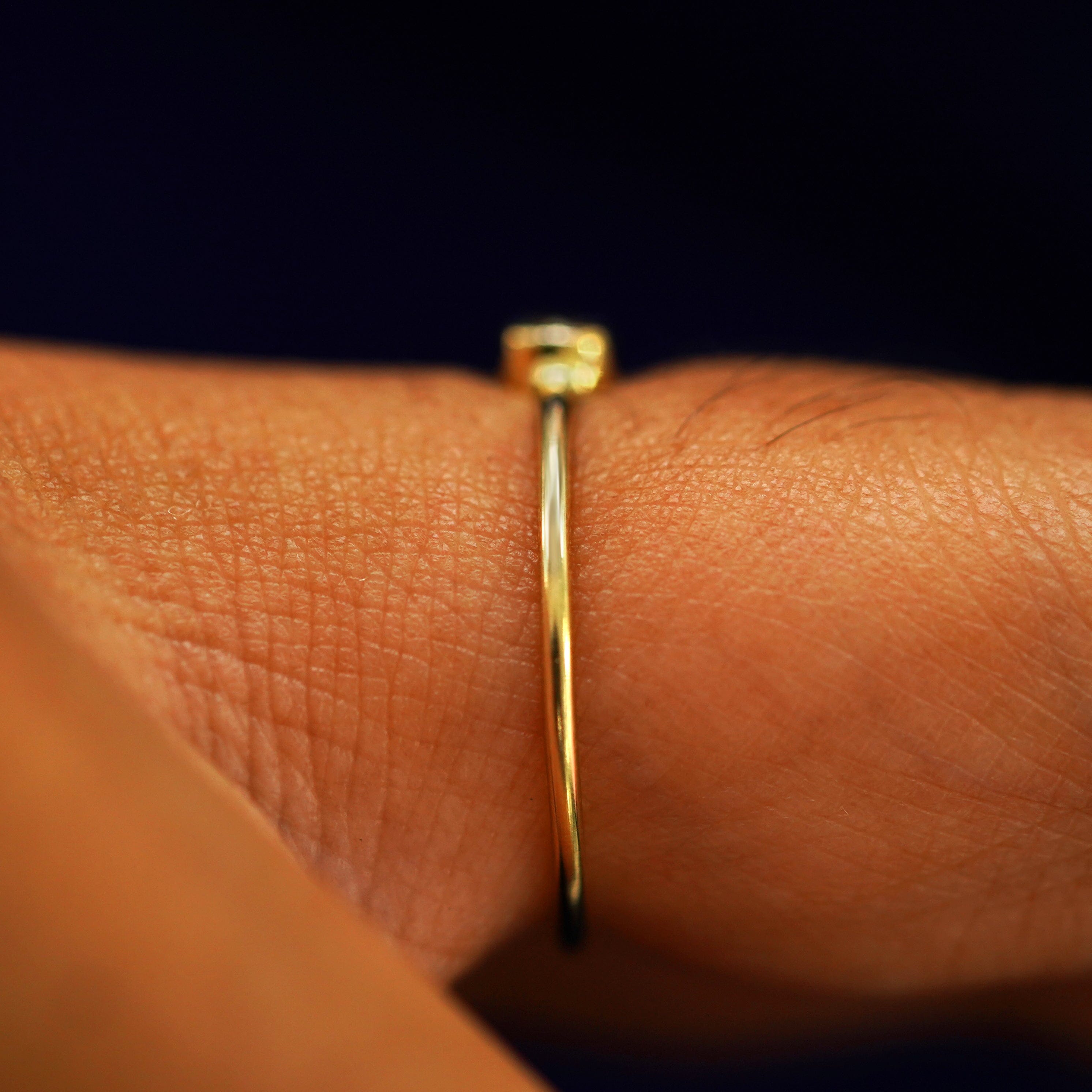 Automic Gold Studio Aquamarine Ring