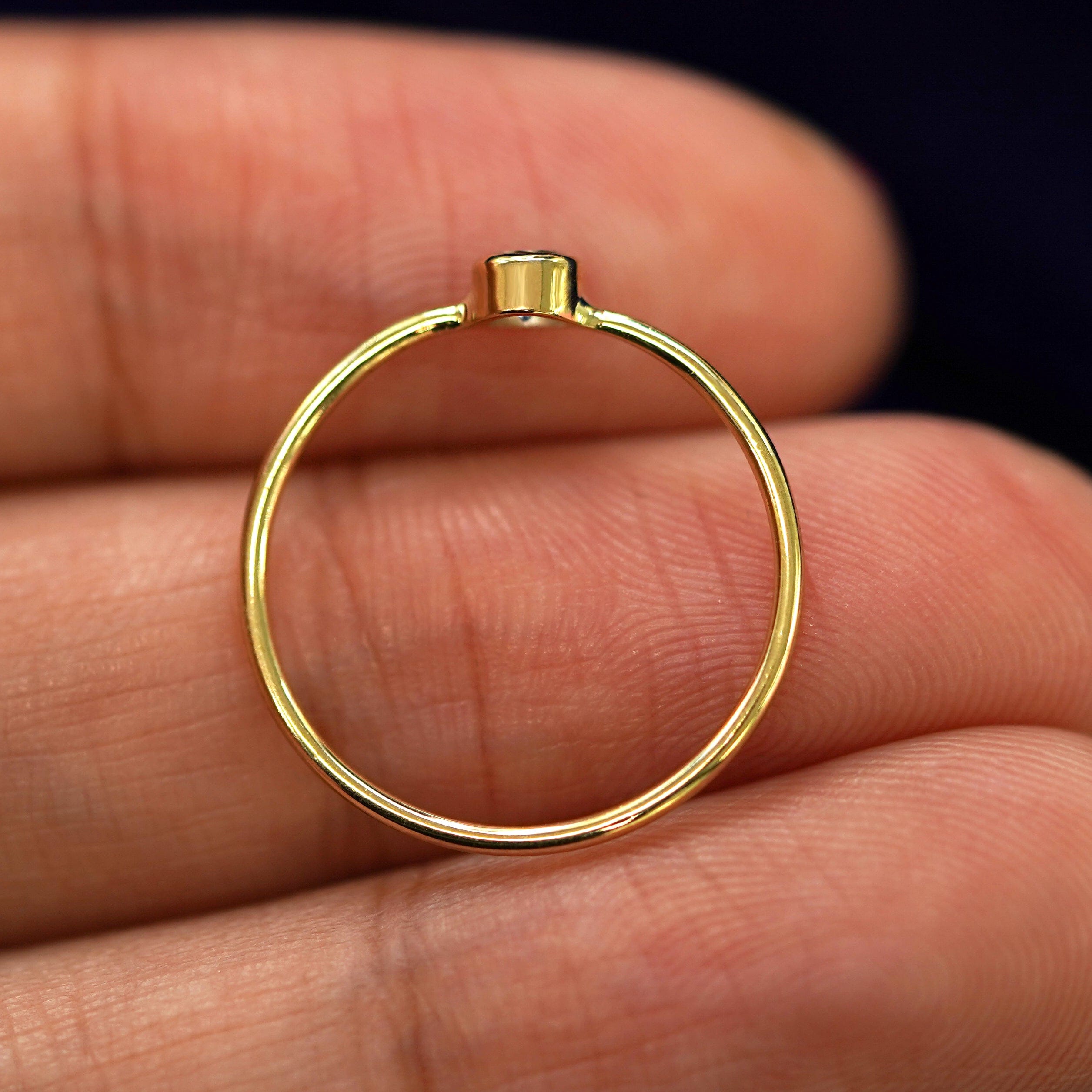 Automic Gold Studio Aquamarine Ring