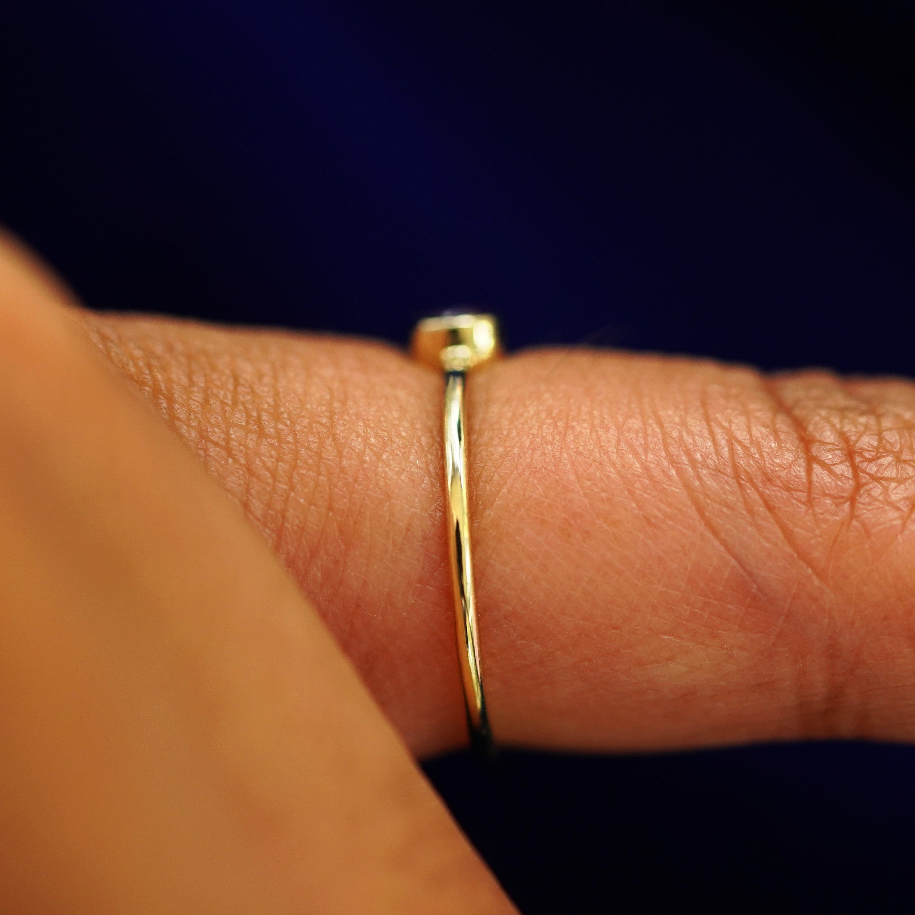 Automic Gold Studio Amethyst Ring