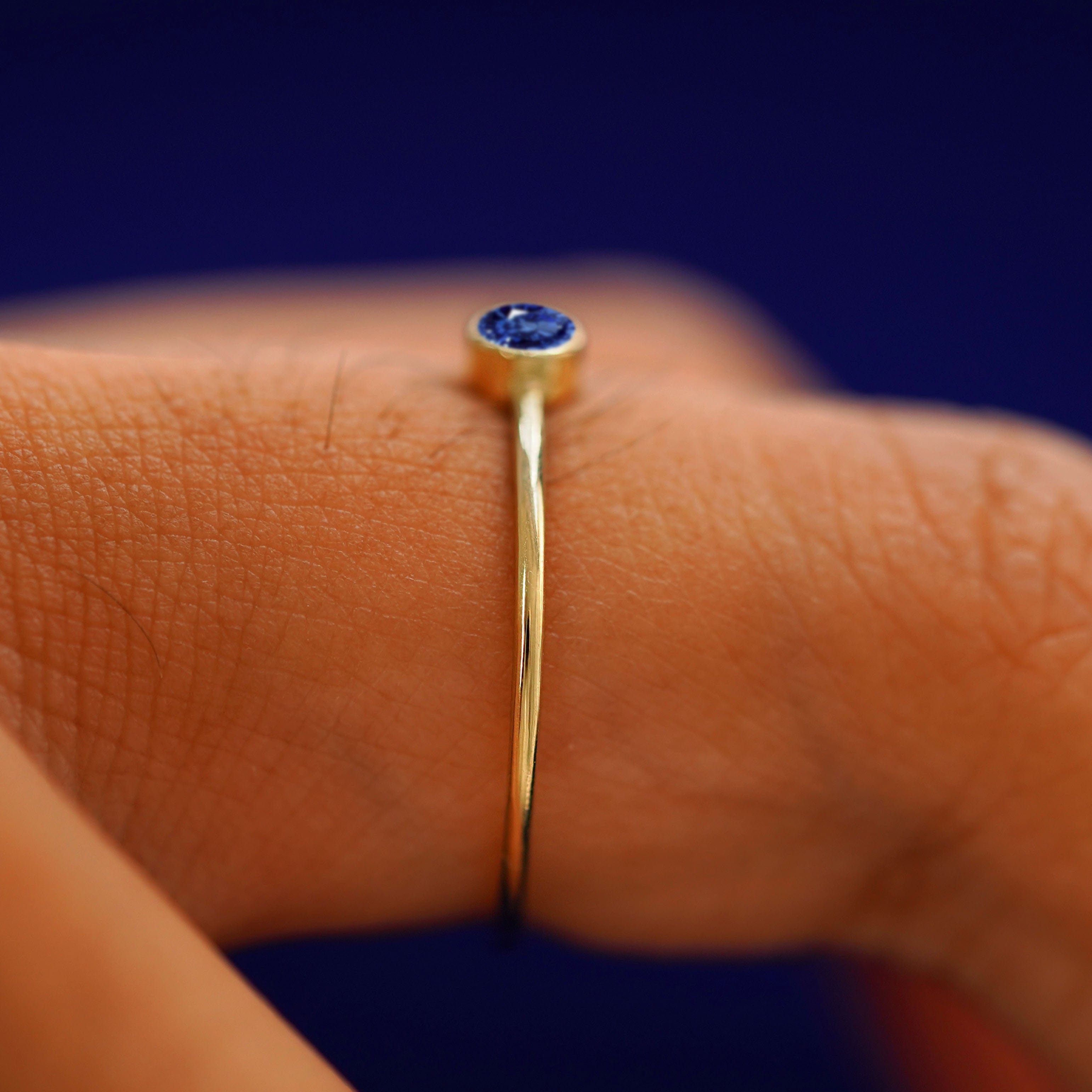 Automic Gold Studio Sapphire Ring