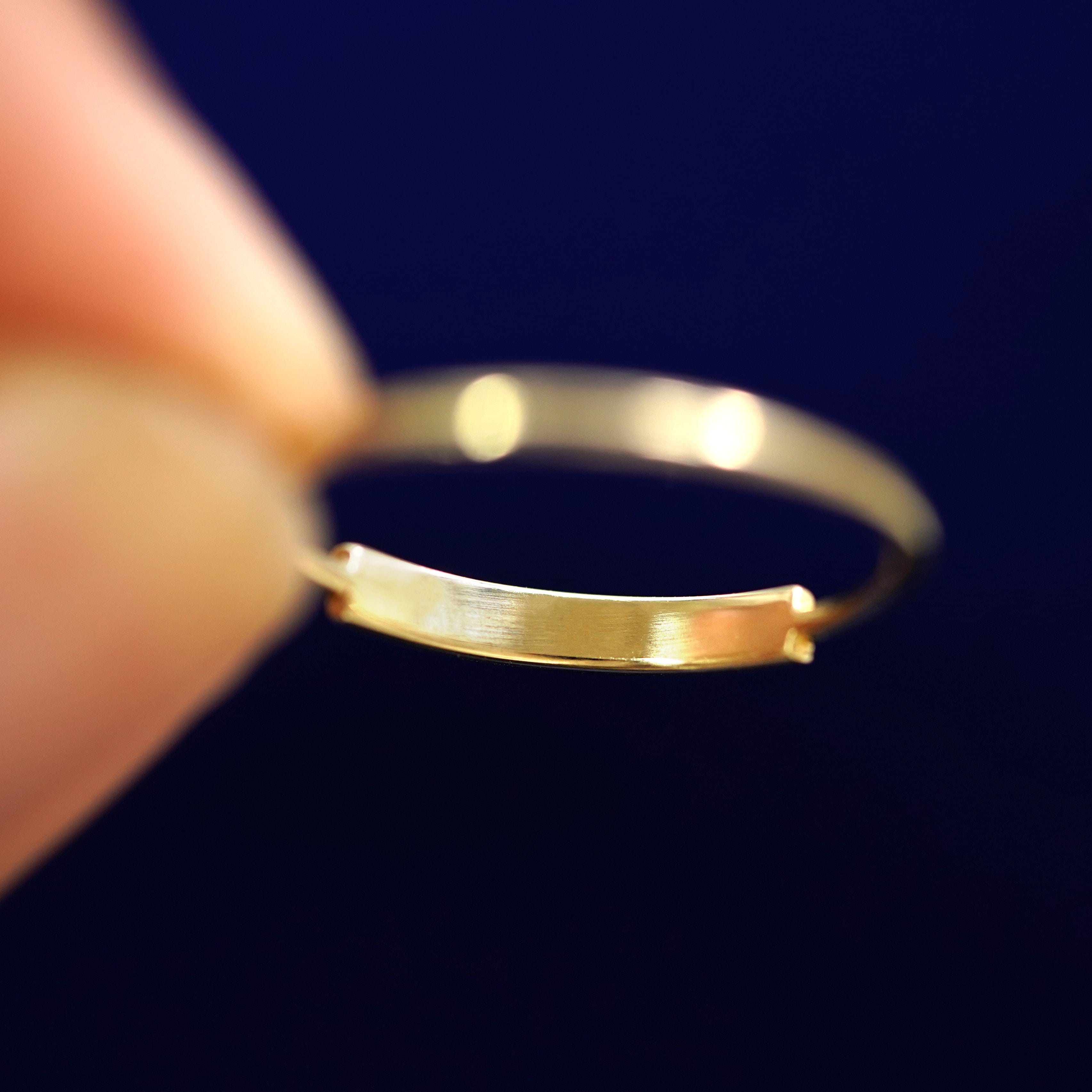 Automic Gold Studio Bar Ring