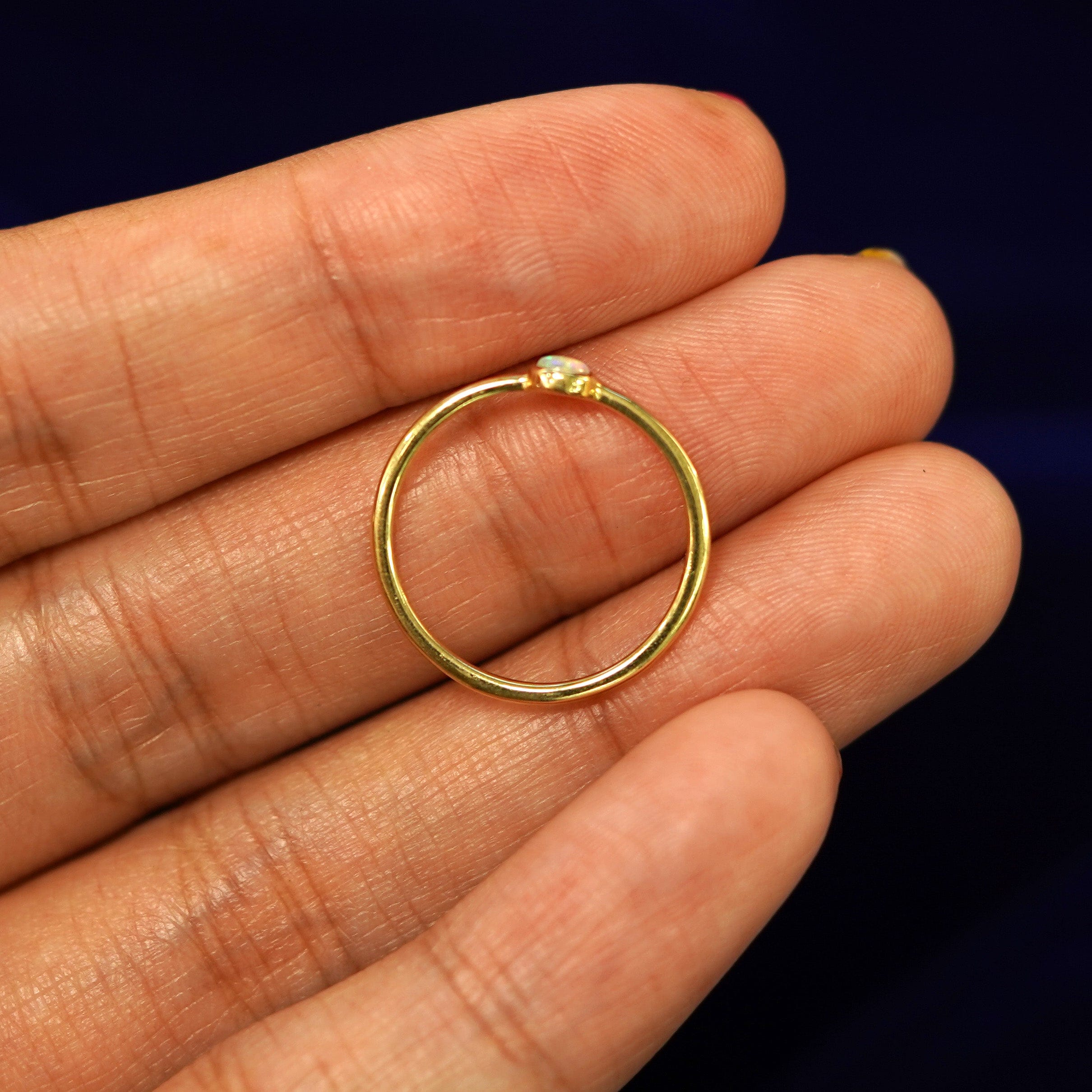 Automic Gold Studio Opal Ring