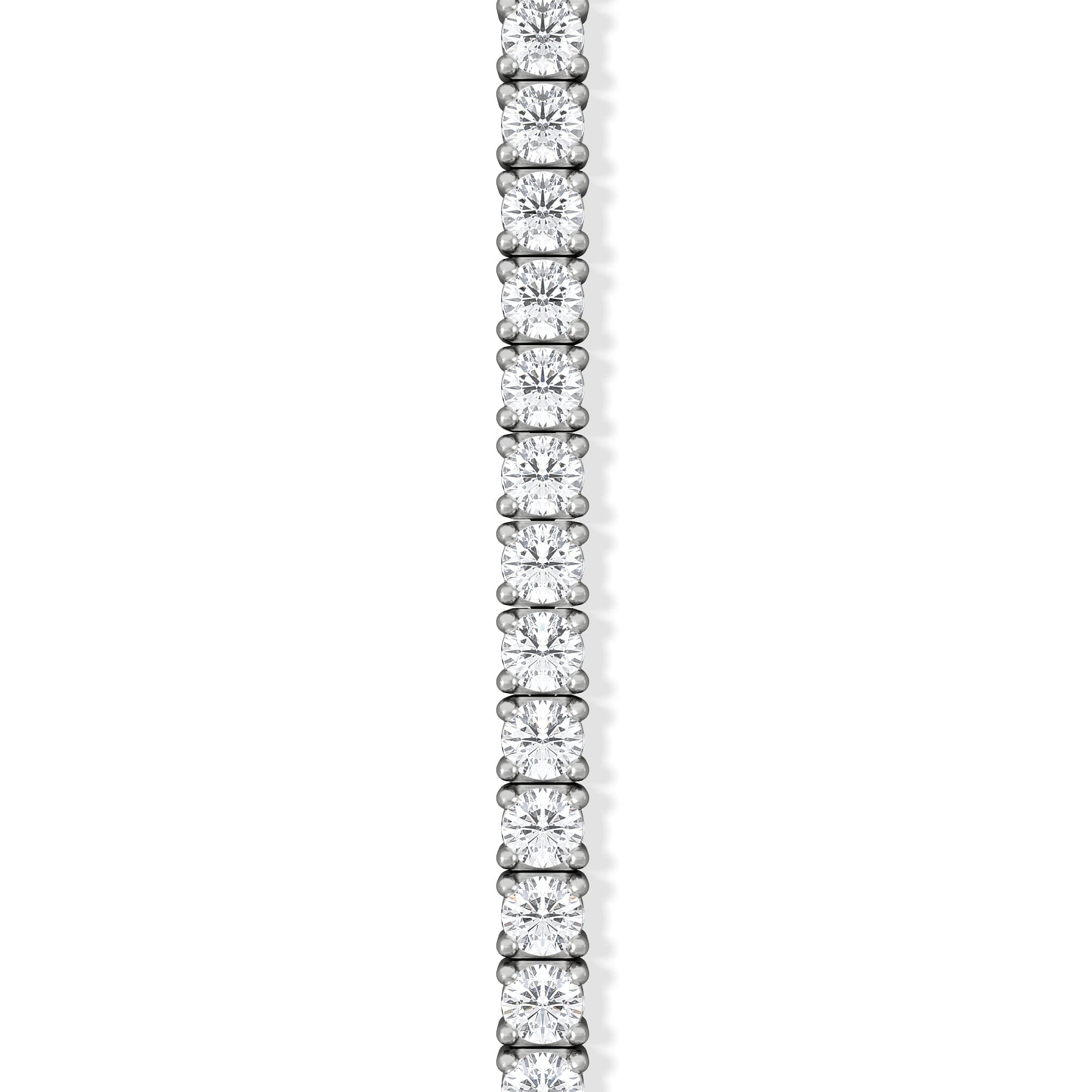 Diamond 1.5ct Lab Diamond Tennis Bracelet Claw Set in 925 Silver