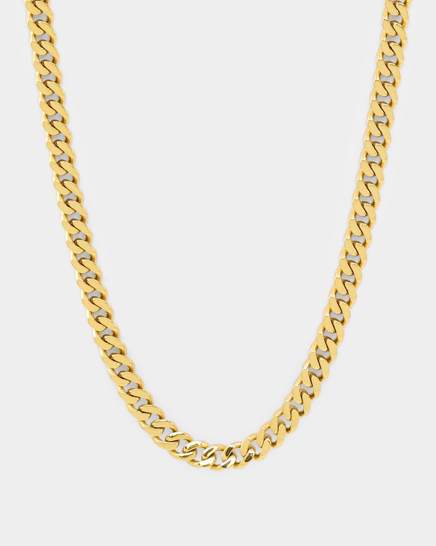 Saint Morta 5 mm Cuban Chain Gold