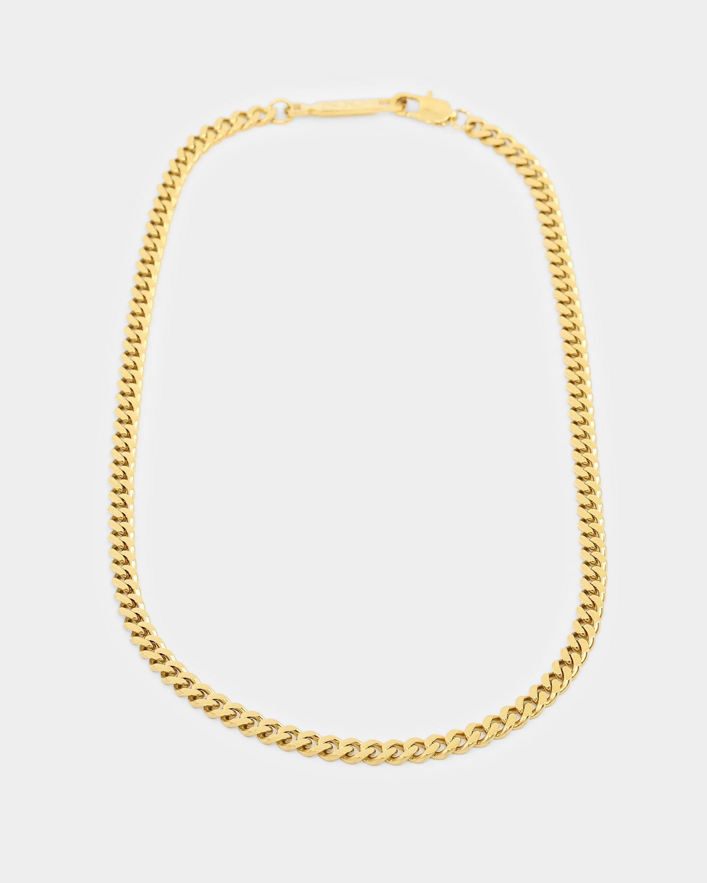 Saint Morta 5 mm Cuban Chain Gold