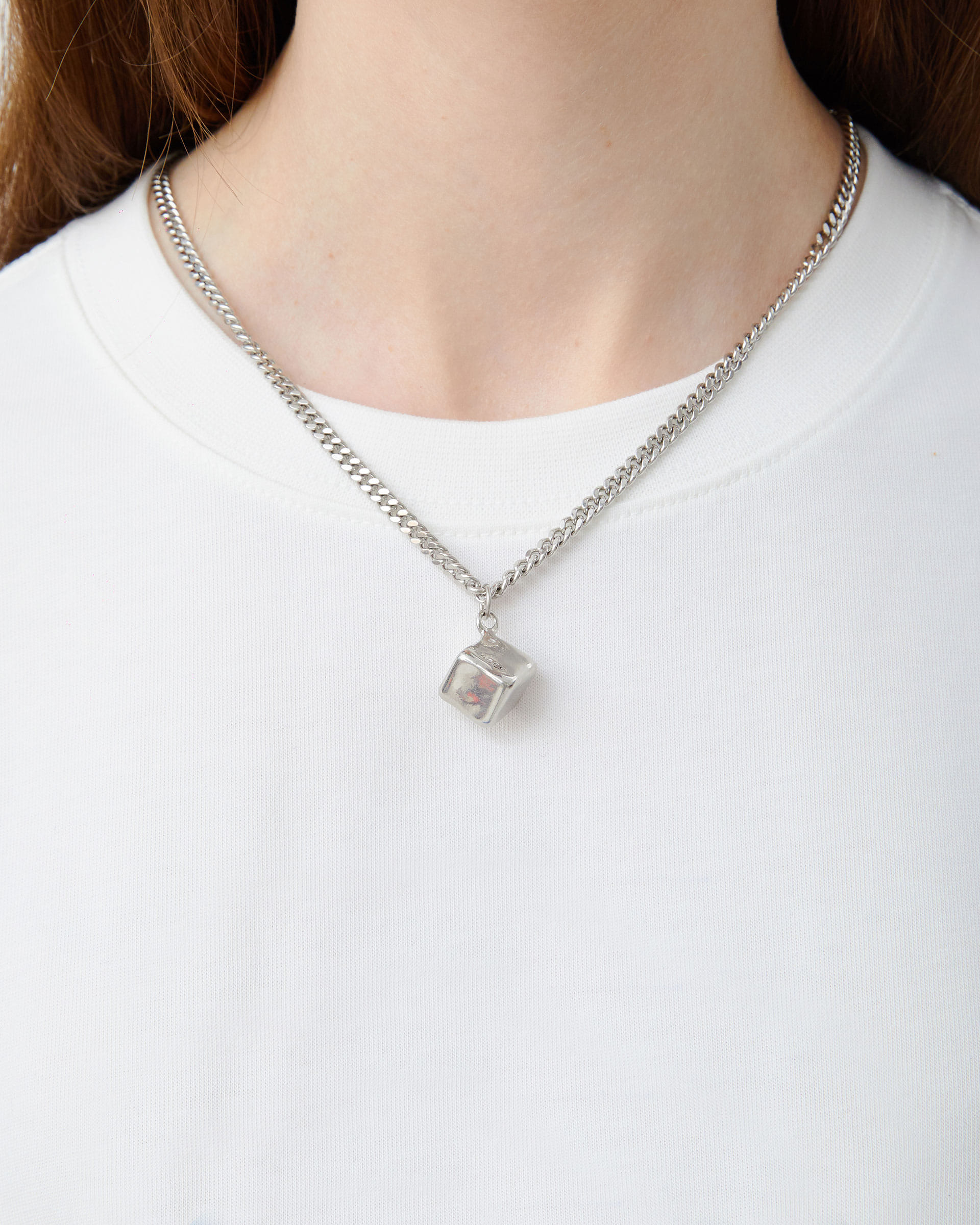 ADER ERROR Cube necklace
