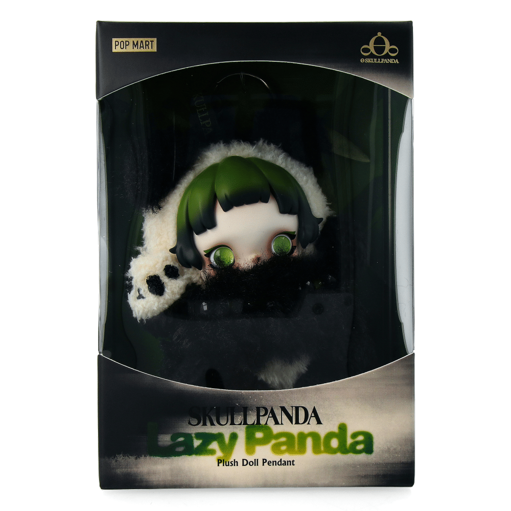 Popmart Skullpanda Lazy Panda Plush Doll Pendant