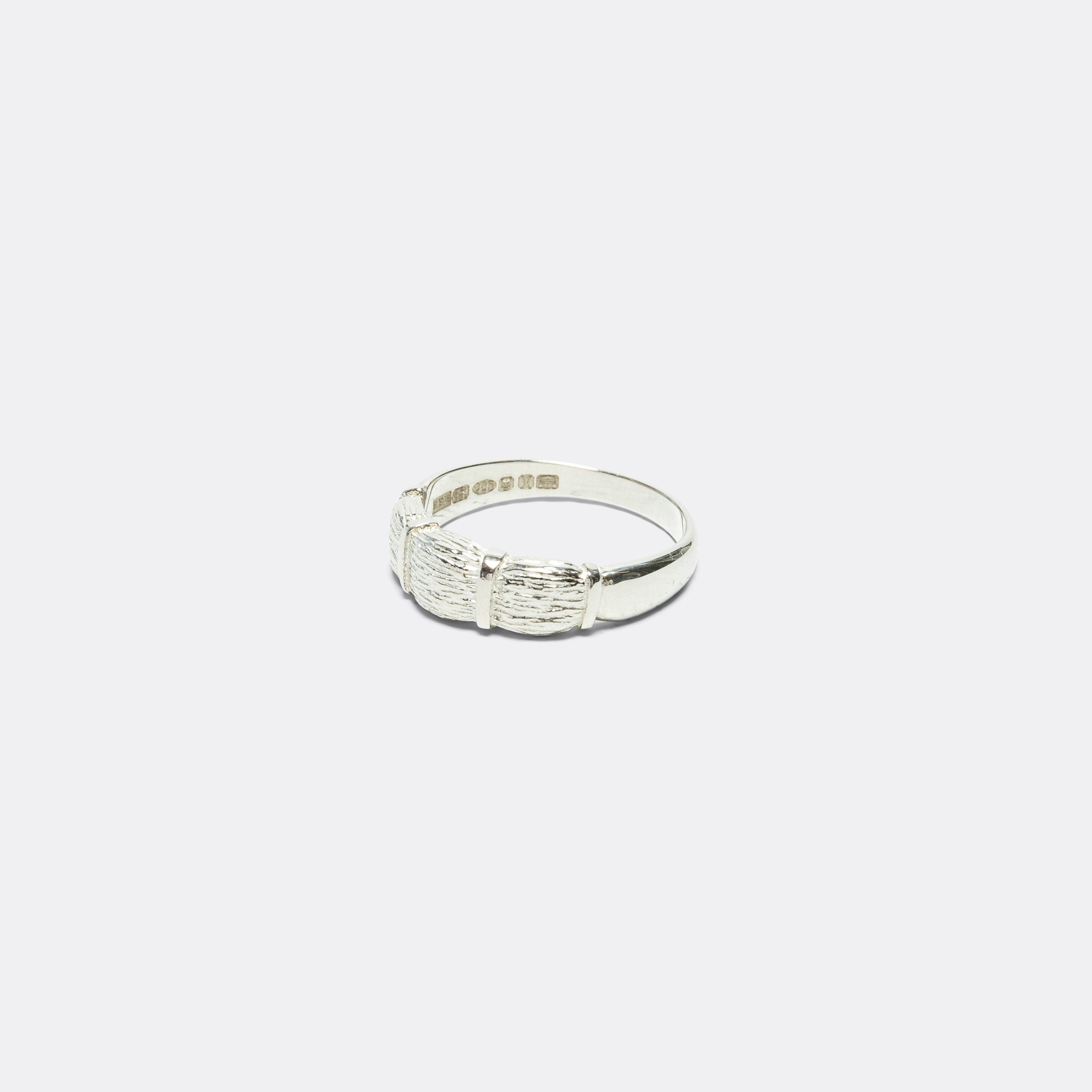 Bleue Burnham Window Box Plain Ring - 925 Silver
