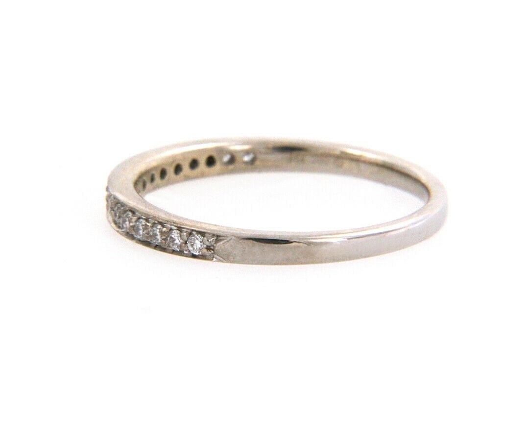 Diamond 0.16ctw Diamond Slender Wedding Band Ring in 18K