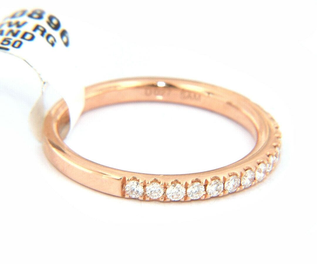 Diamond New 0.27ctw Diamond Shared Prong Wedding Band Ring in 14K