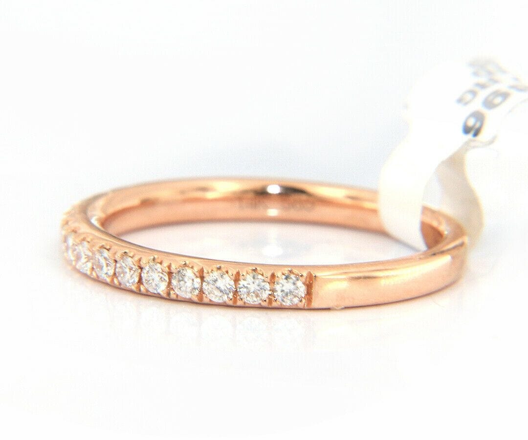 Diamond New 0.27ctw Diamond Shared Prong Wedding Band Ring in 14K