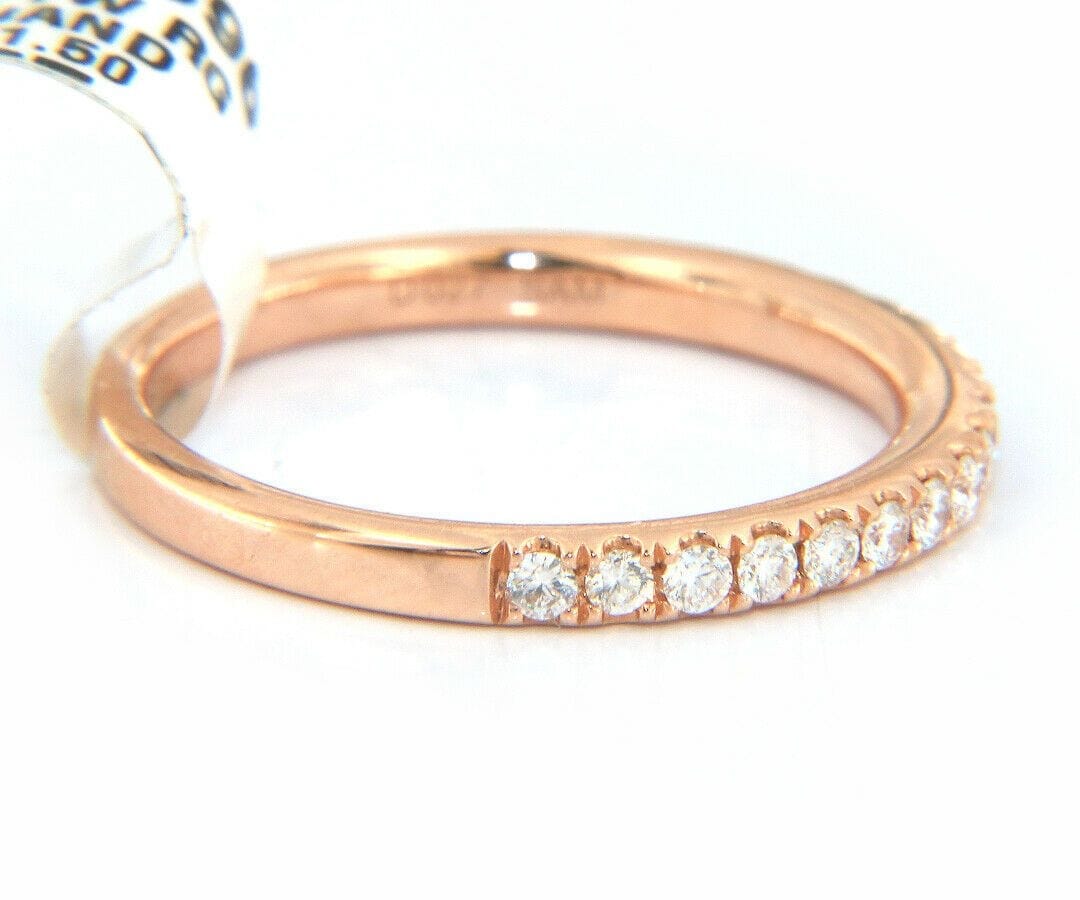 Diamond New 0.27ctw Diamond Shared Prong Wedding Band Ring in 14K