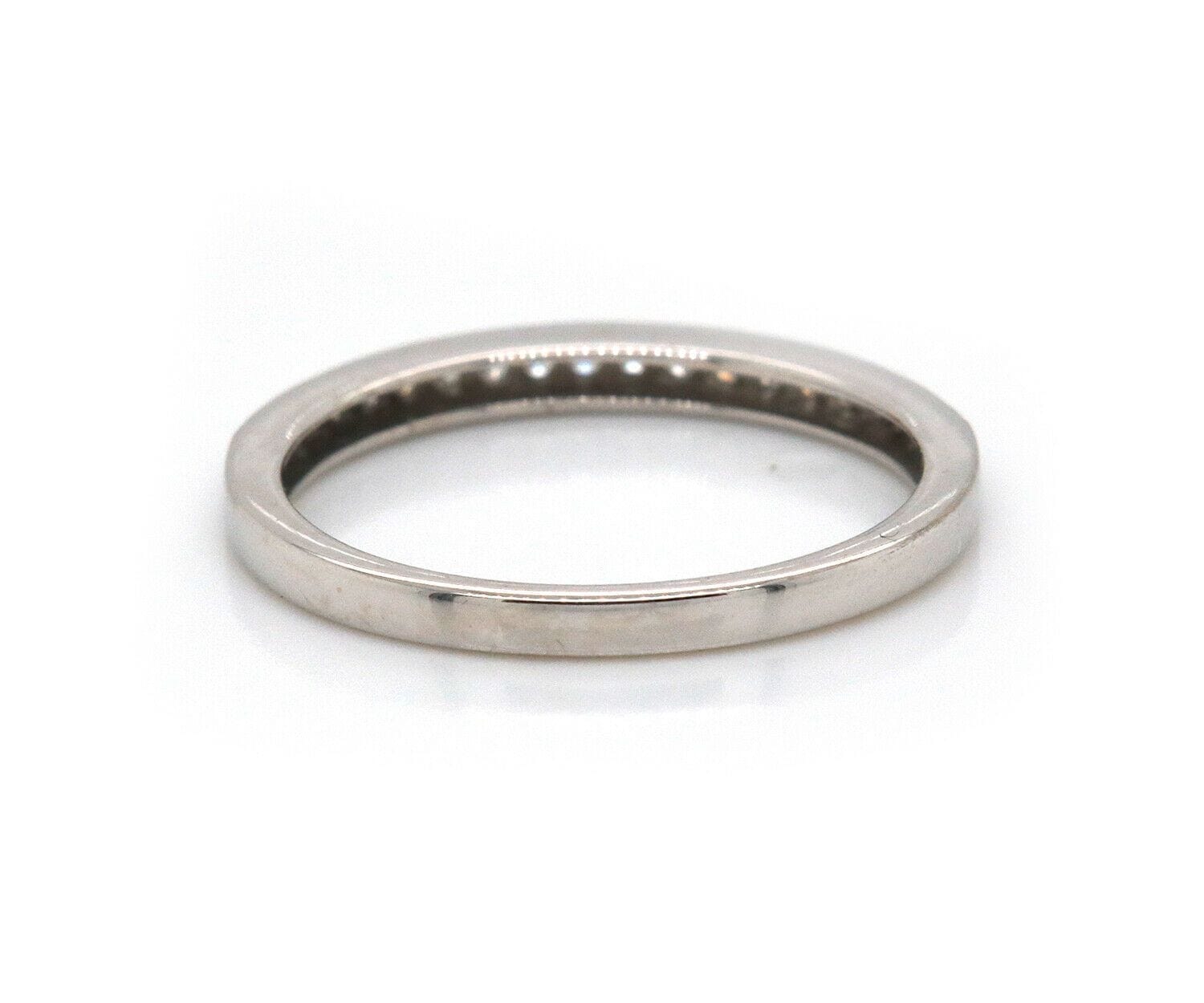 Diamond New 0.15ctw Diamond Milgrain Wedding Band Ring in 14K