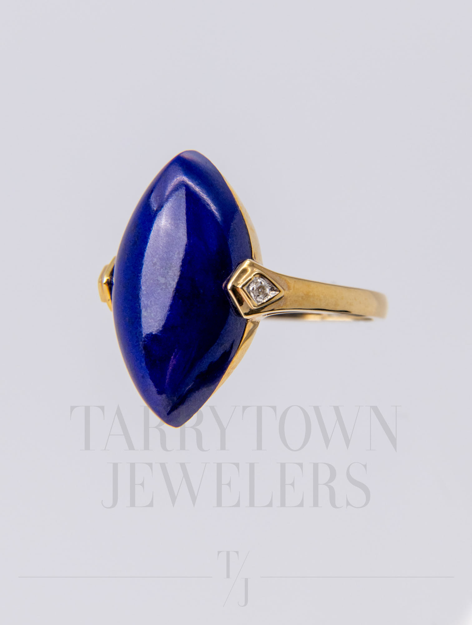 Estate Jewelry Lapis Ring