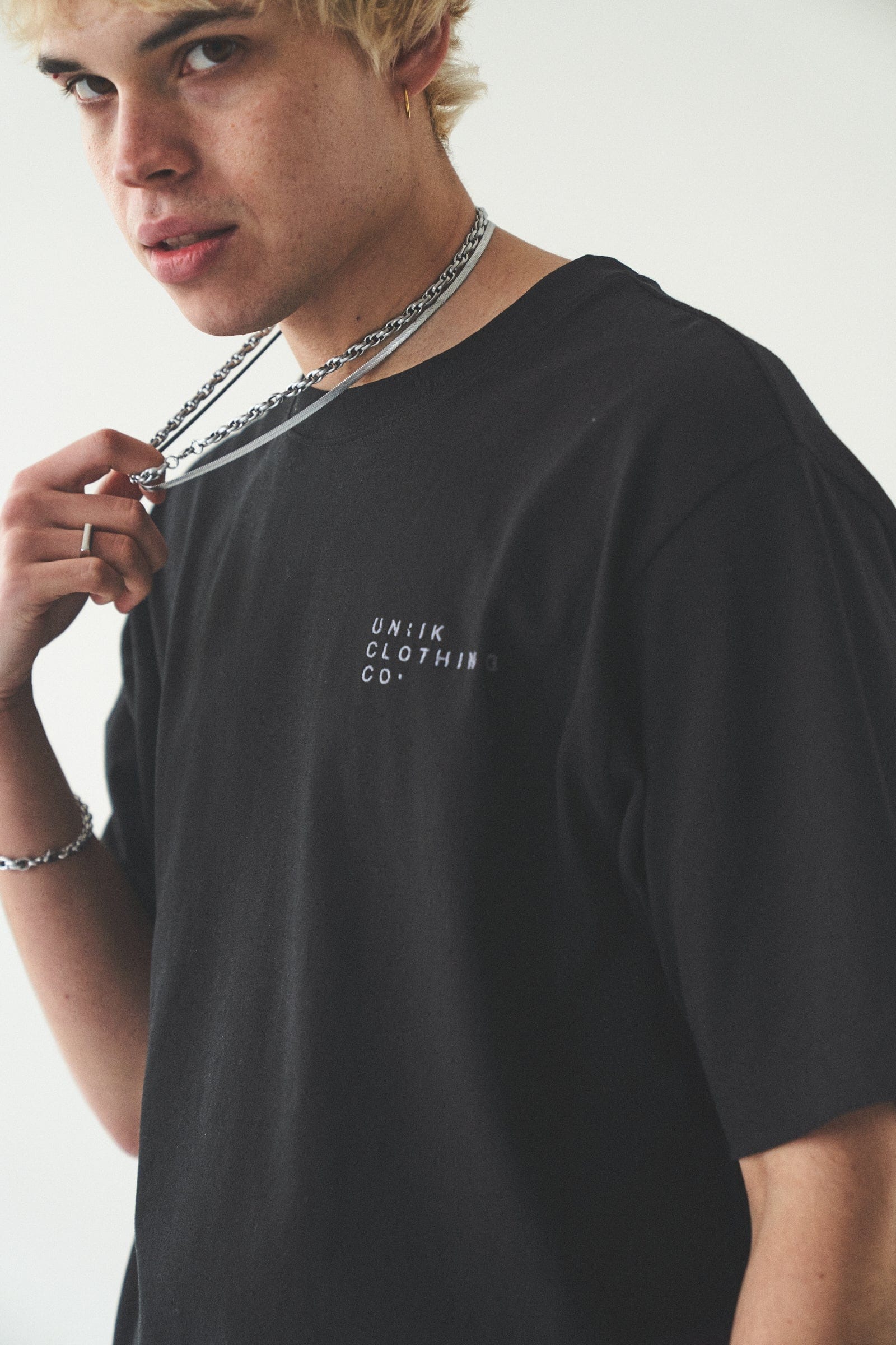 UN:IK Jewellery Thick Rope Chain 6 mm - Silver