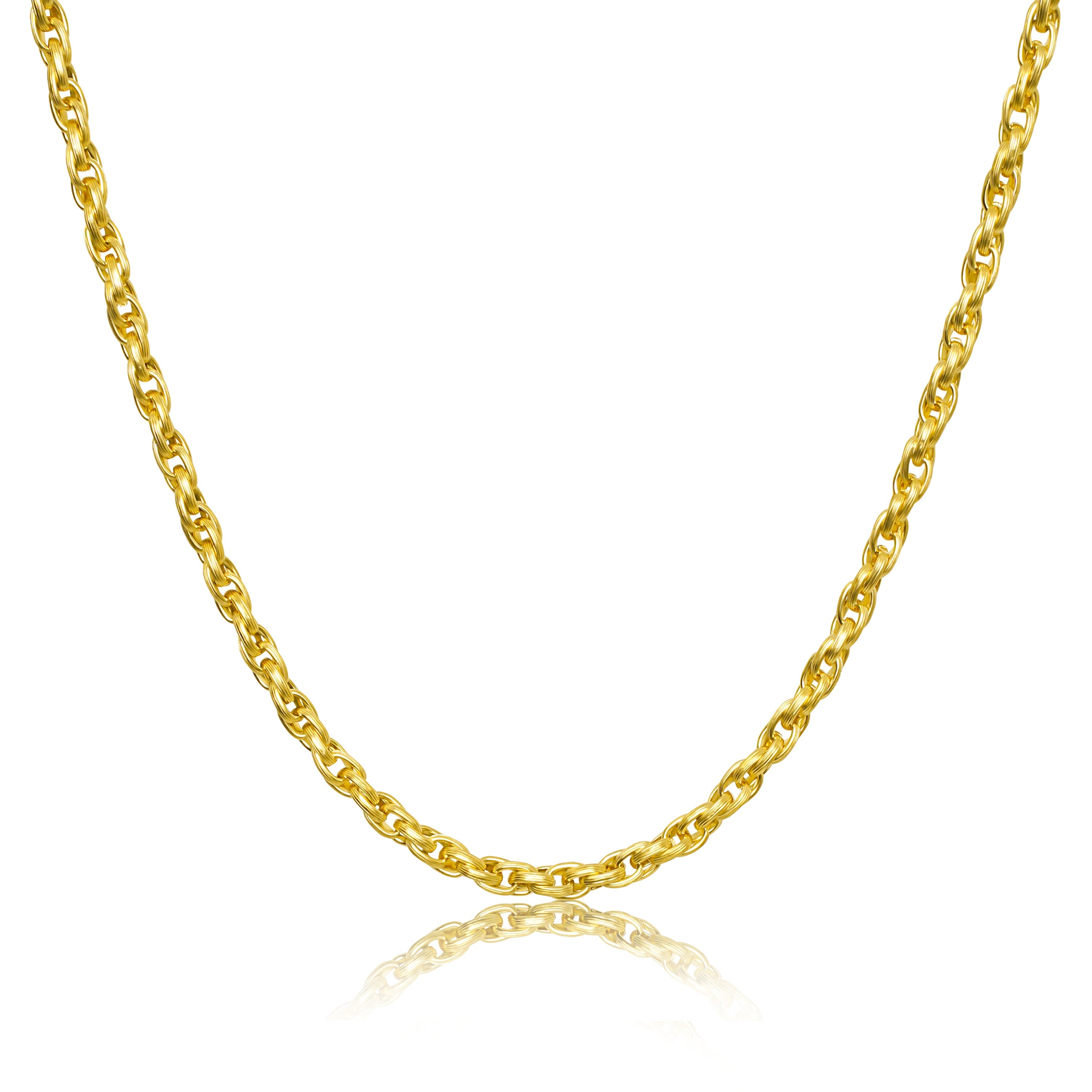 UN:IK Jewellery Thick Rope Chain 6 mm - Gold