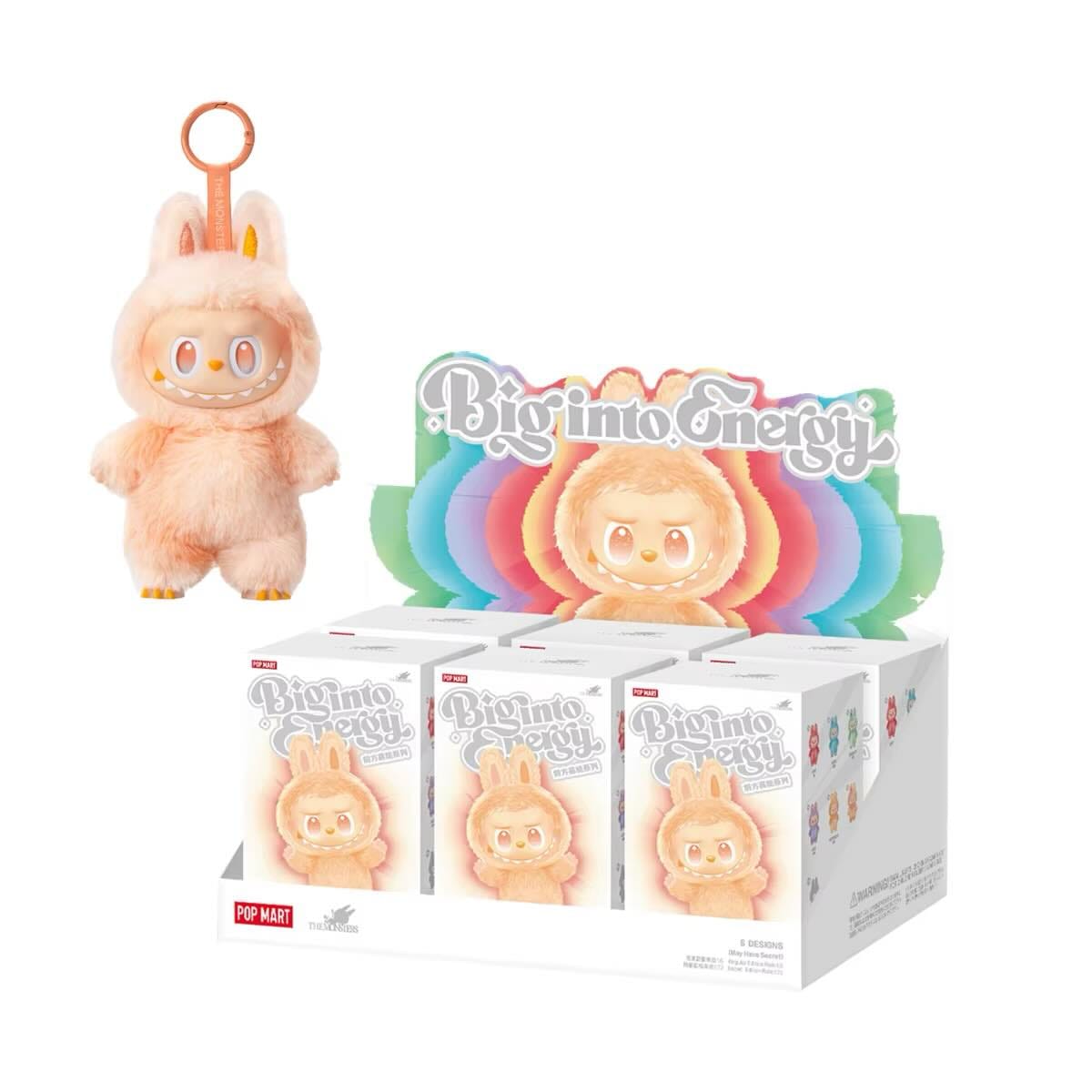 Popmart 泡泡瑪特 THE MONSTERS LABUBU v3 Big time into Energy Plush Pendant Blind Box