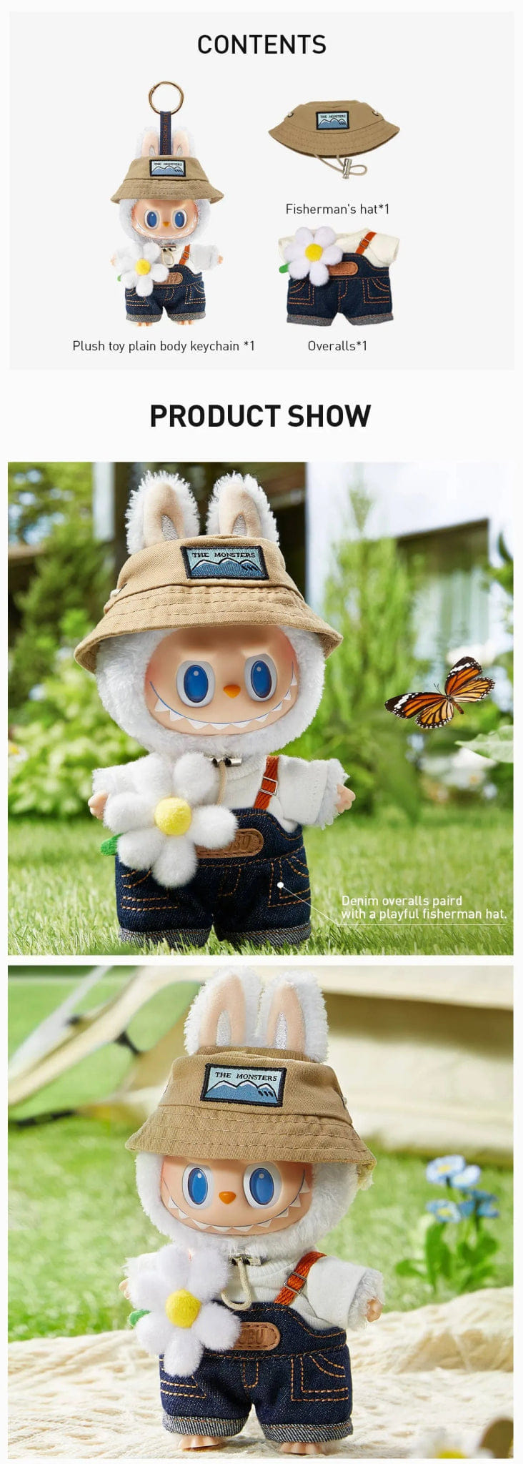 Popmart Labubu FALL IN WILD SERIES - Vinyl Plush Doll Pendant - 100% Authentic