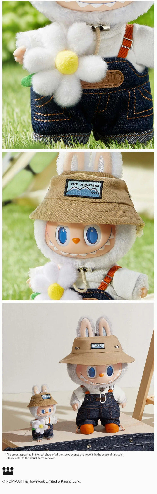 Popmart Labubu FALL IN WILD SERIES - Vinyl Plush Doll Pendant - 100% Authentic