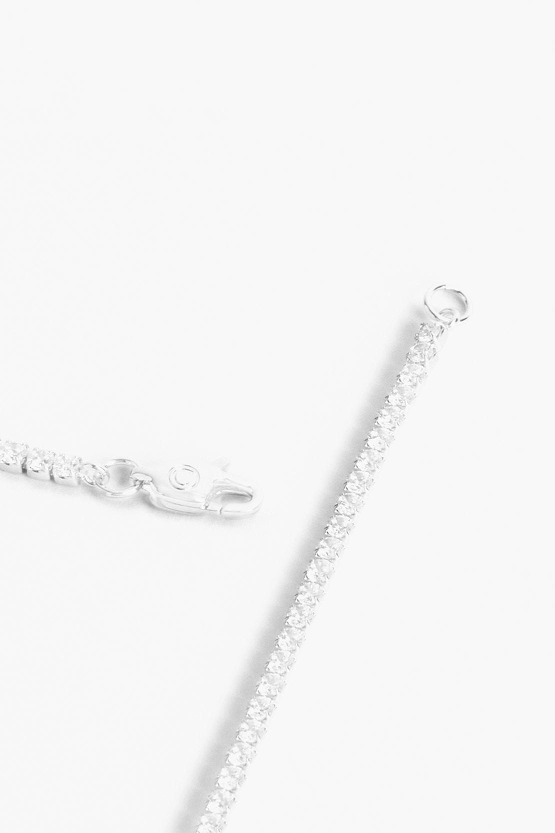 Cernucci Micro Tennis Bracelet - 2.5 mm - White