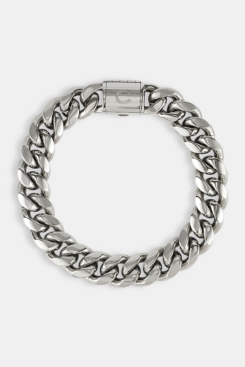 Cernucci Miami Cuban Link Bracelet - 12 mm - White