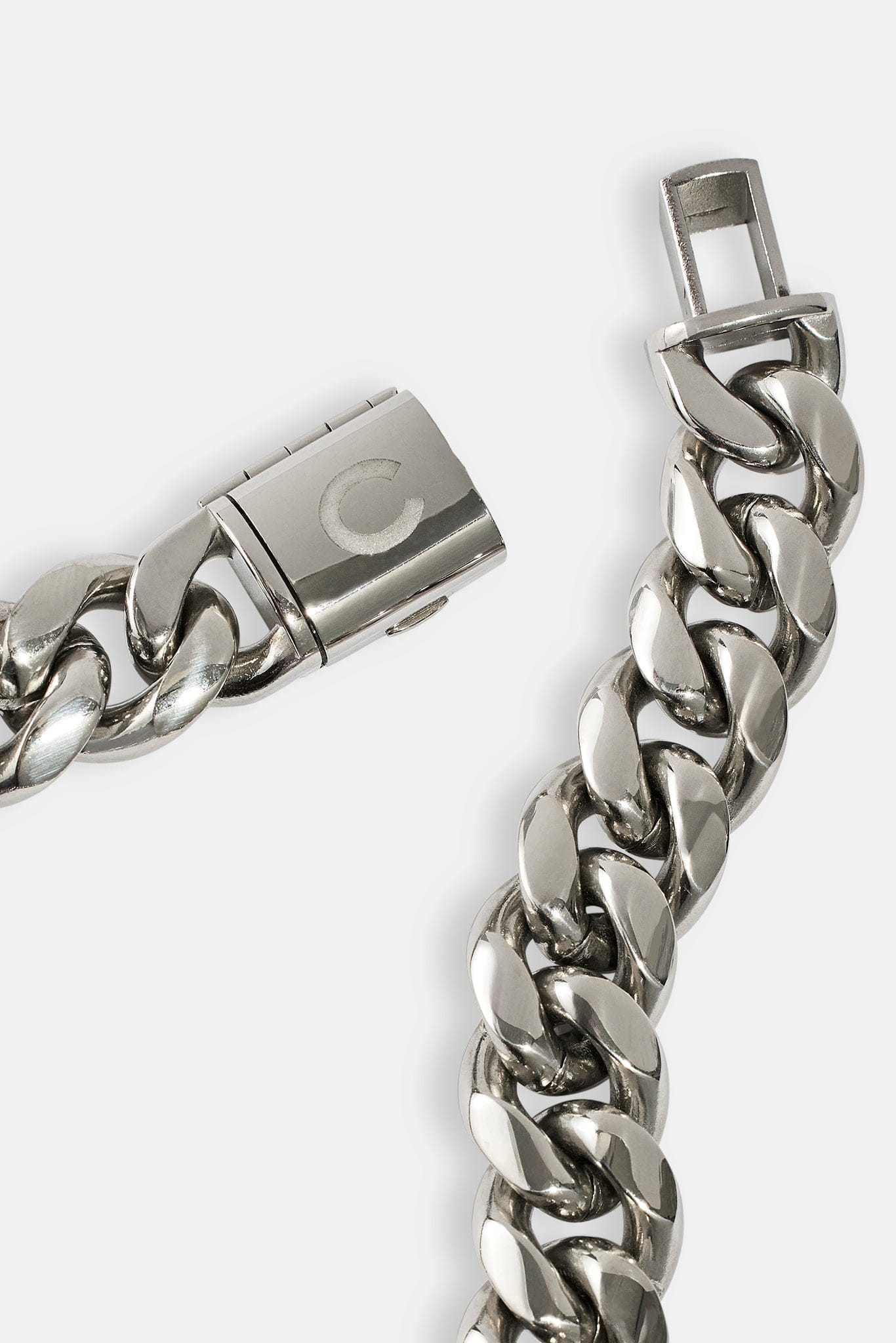 Cernucci Miami Cuban Link Bracelet - 12 mm - White