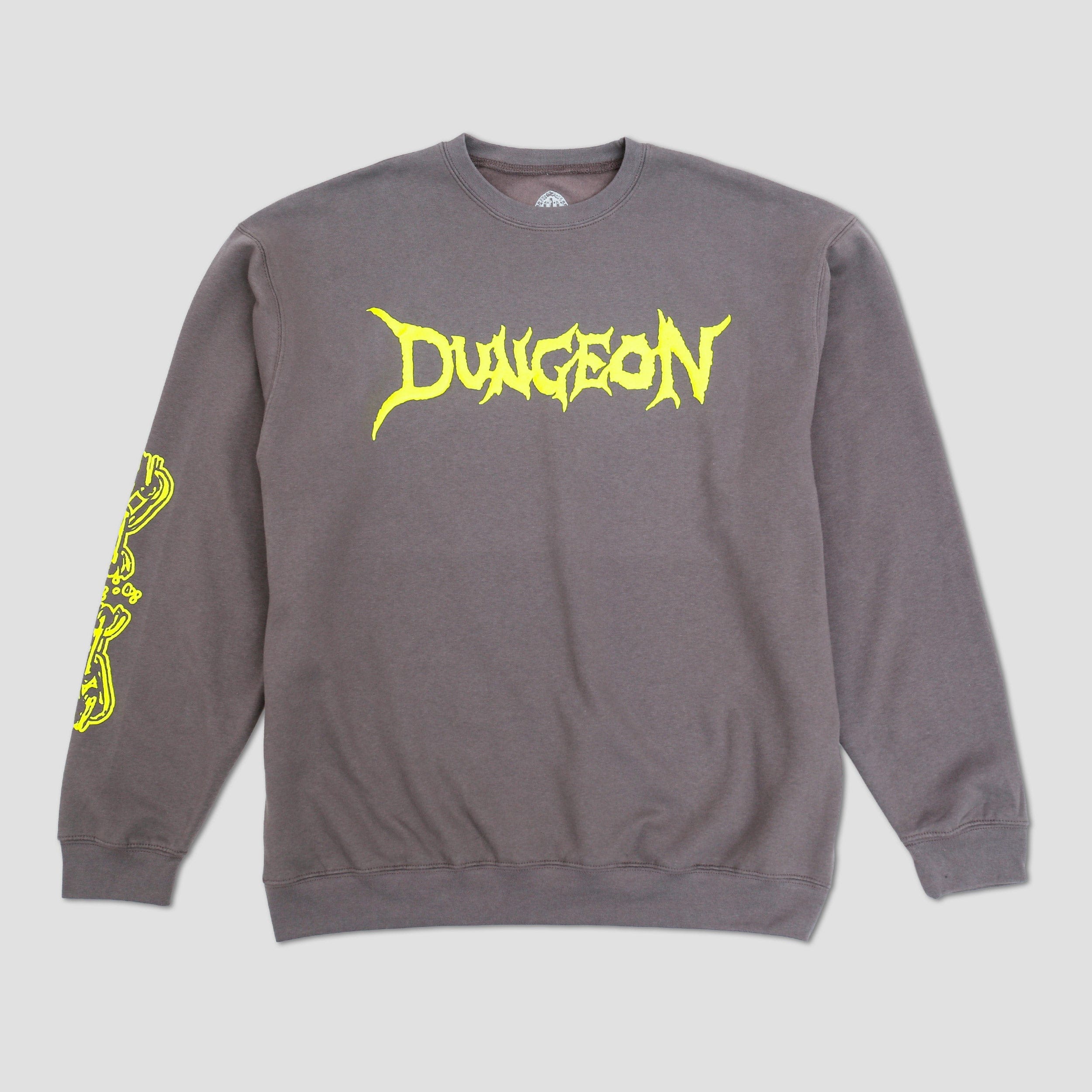 Dungeon Break The Chain Crewneck Charcoal Grey