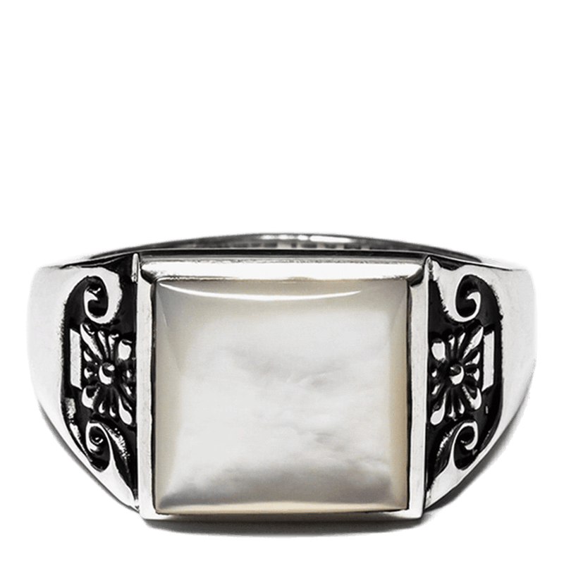 Maple Collegiate Ring Silver