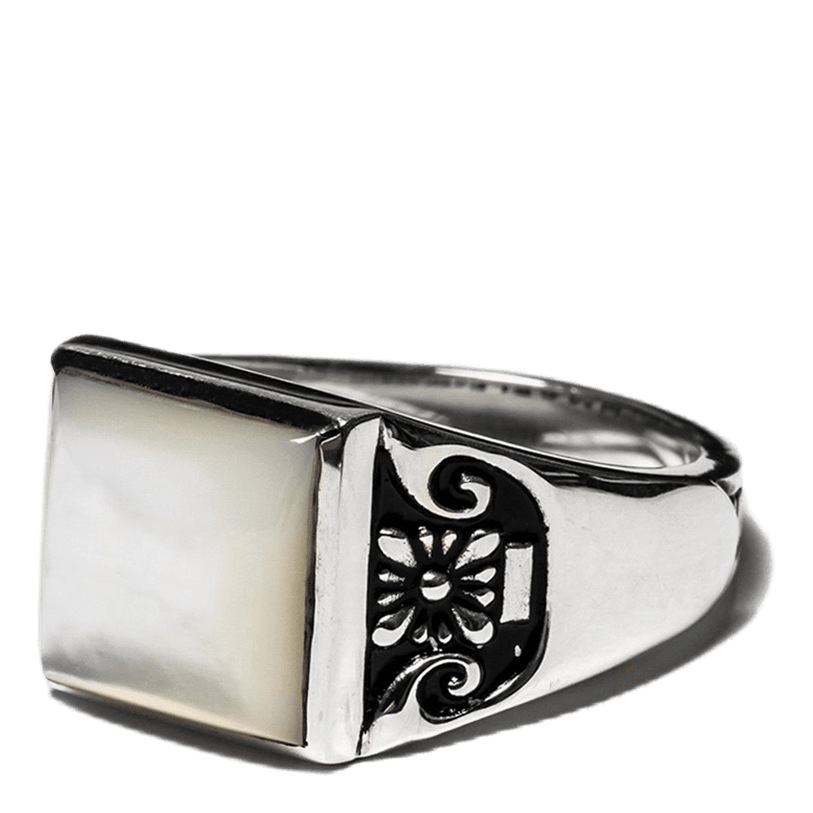 Maple Collegiate Ring Silver
