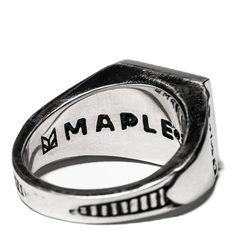 Maple Collegiate Ring Silver