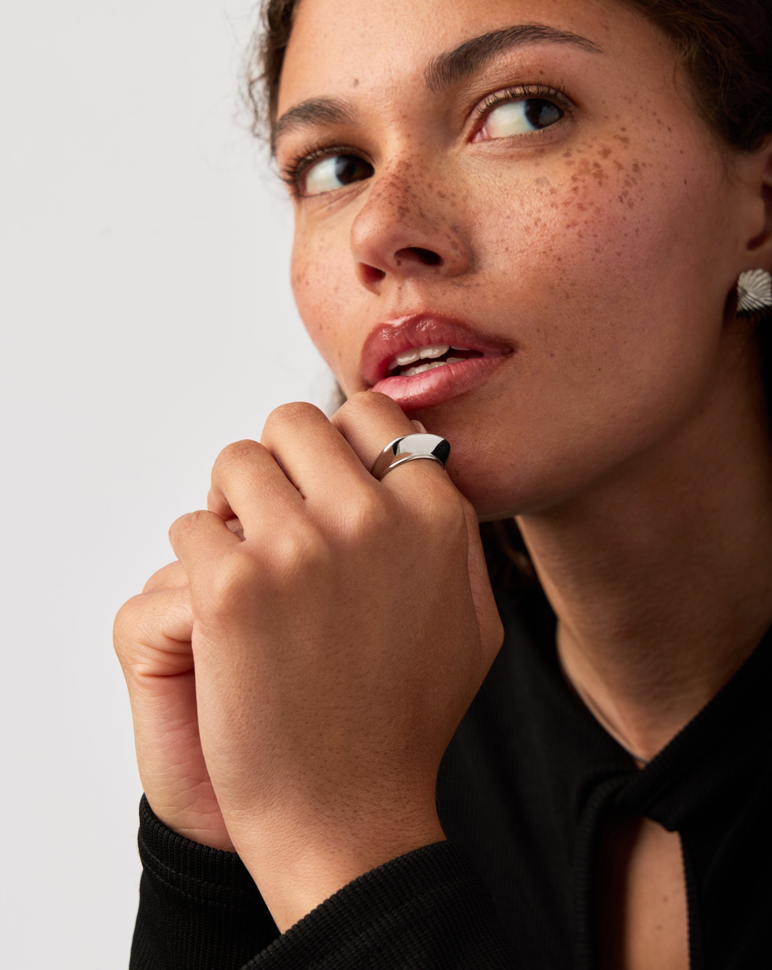 RING Hera Dome Stacking Ring | Sterling Silver