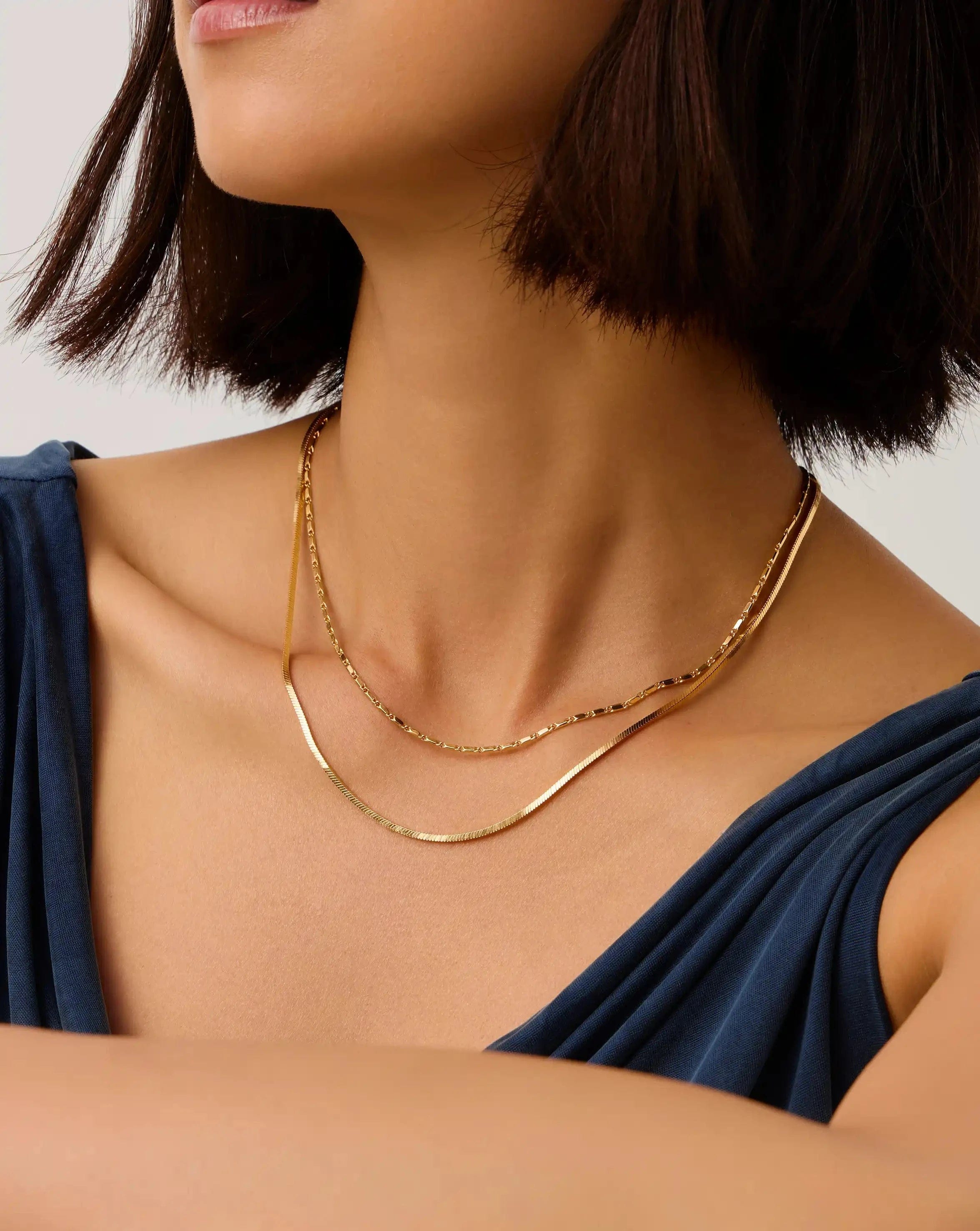 Horizon Lucy Williams Horizon Link Chain Necklace | 18ct Gold Vermeil