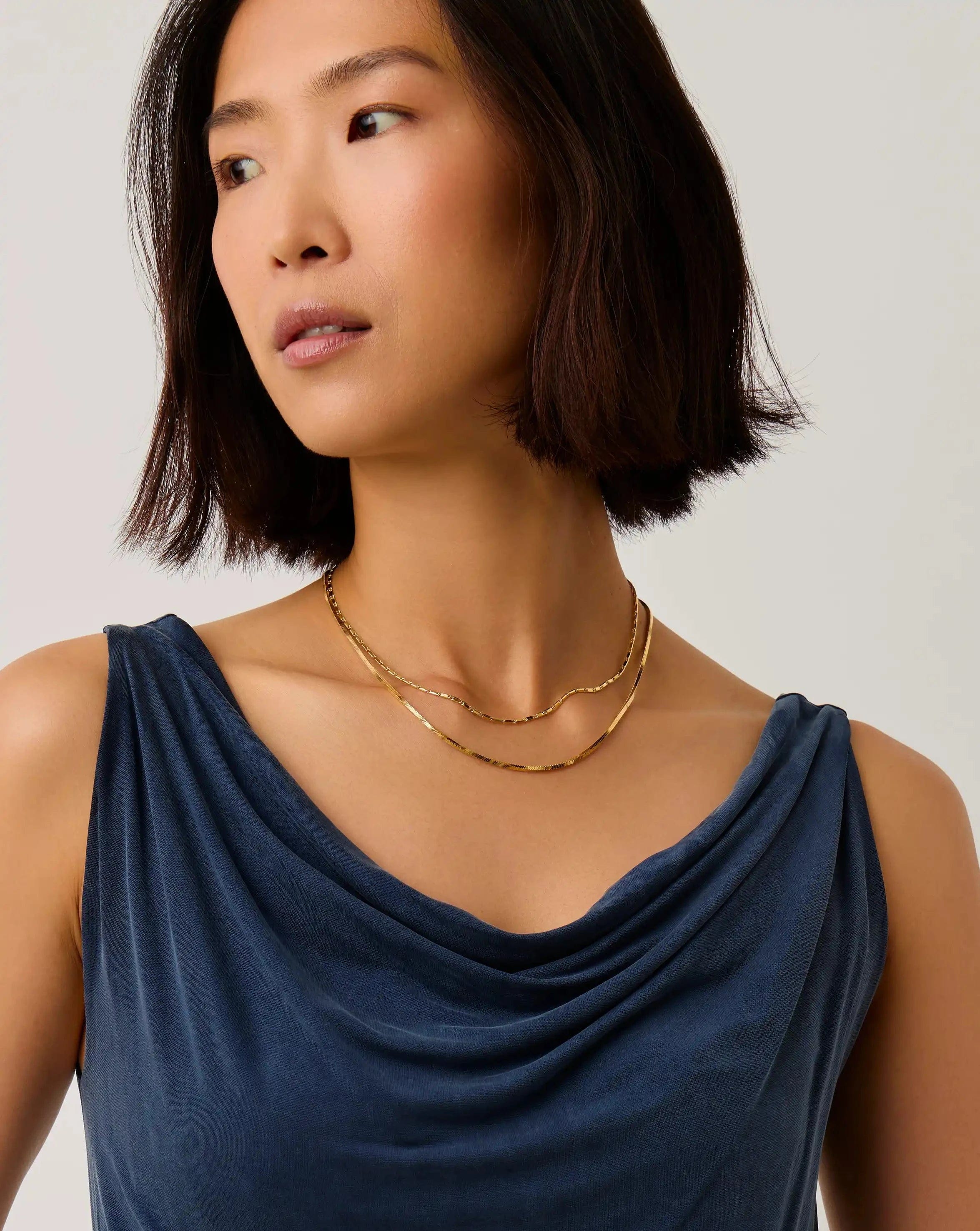 Horizon Lucy Williams Horizon Link Chain Necklace | 18ct Gold Vermeil