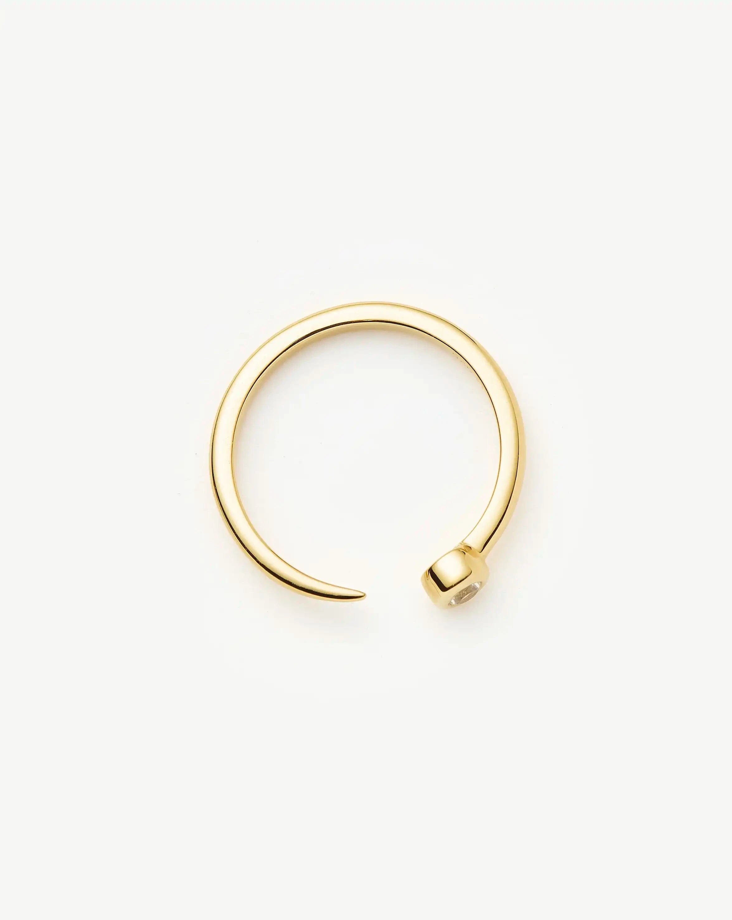 RING Interstellar Ring | 18ct Gold Vermeil/Cubic Zirconia