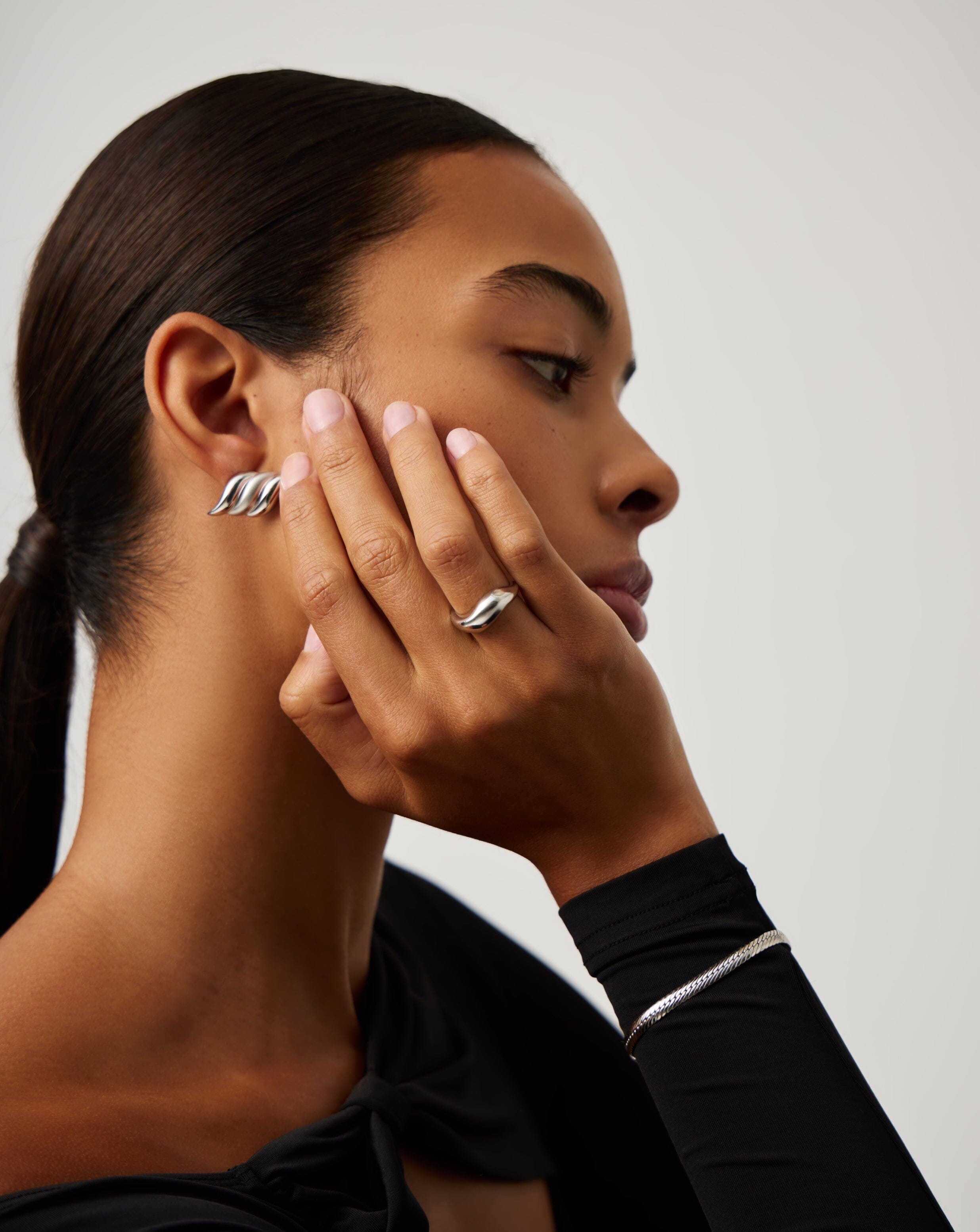 RING Savi Signature Stacking Ring | Sterling Silver
