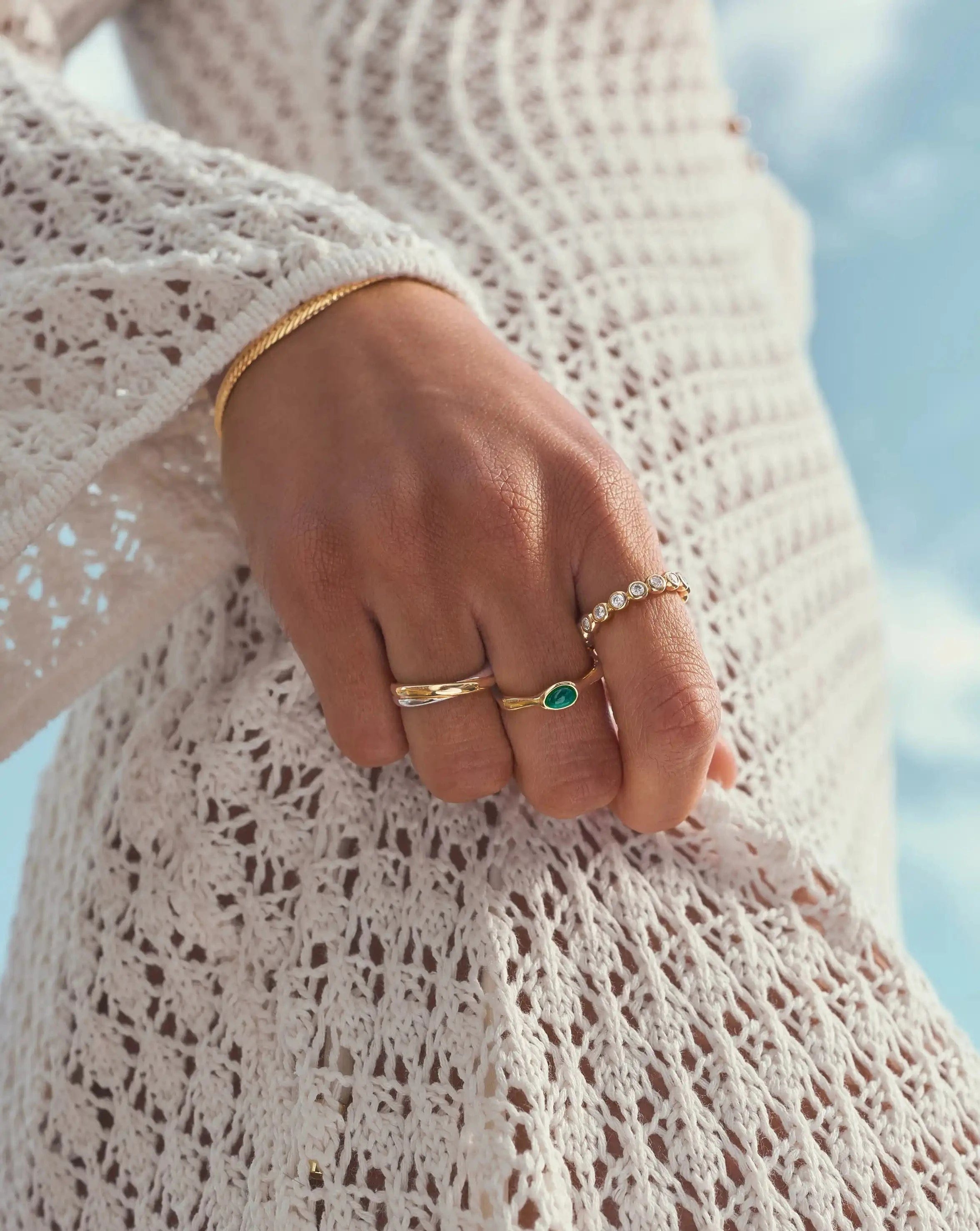 RING Lucy Williams Entwine Ring | Mixed Metal