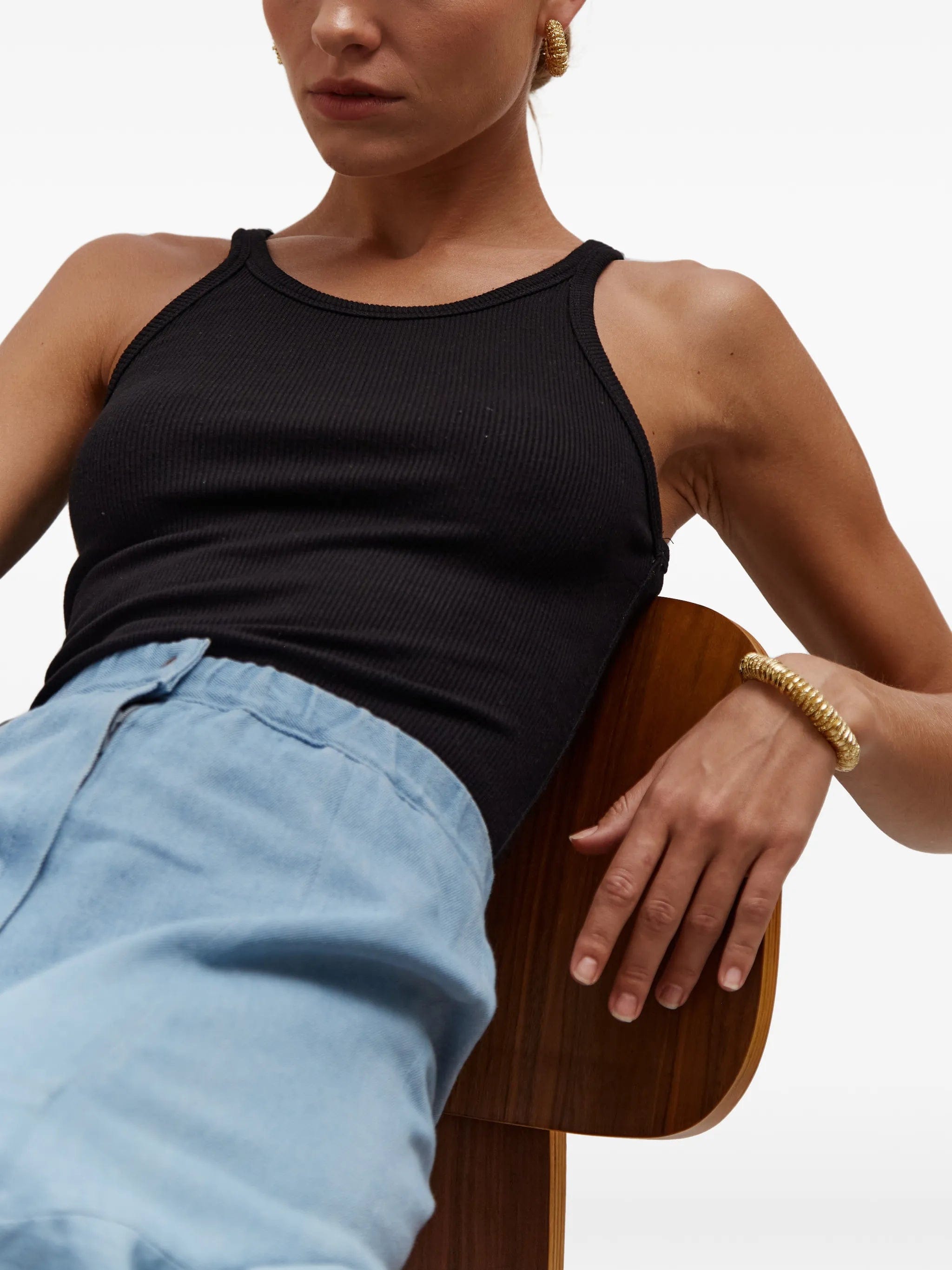 Paola Sighinolfi Capital cuff bracelet