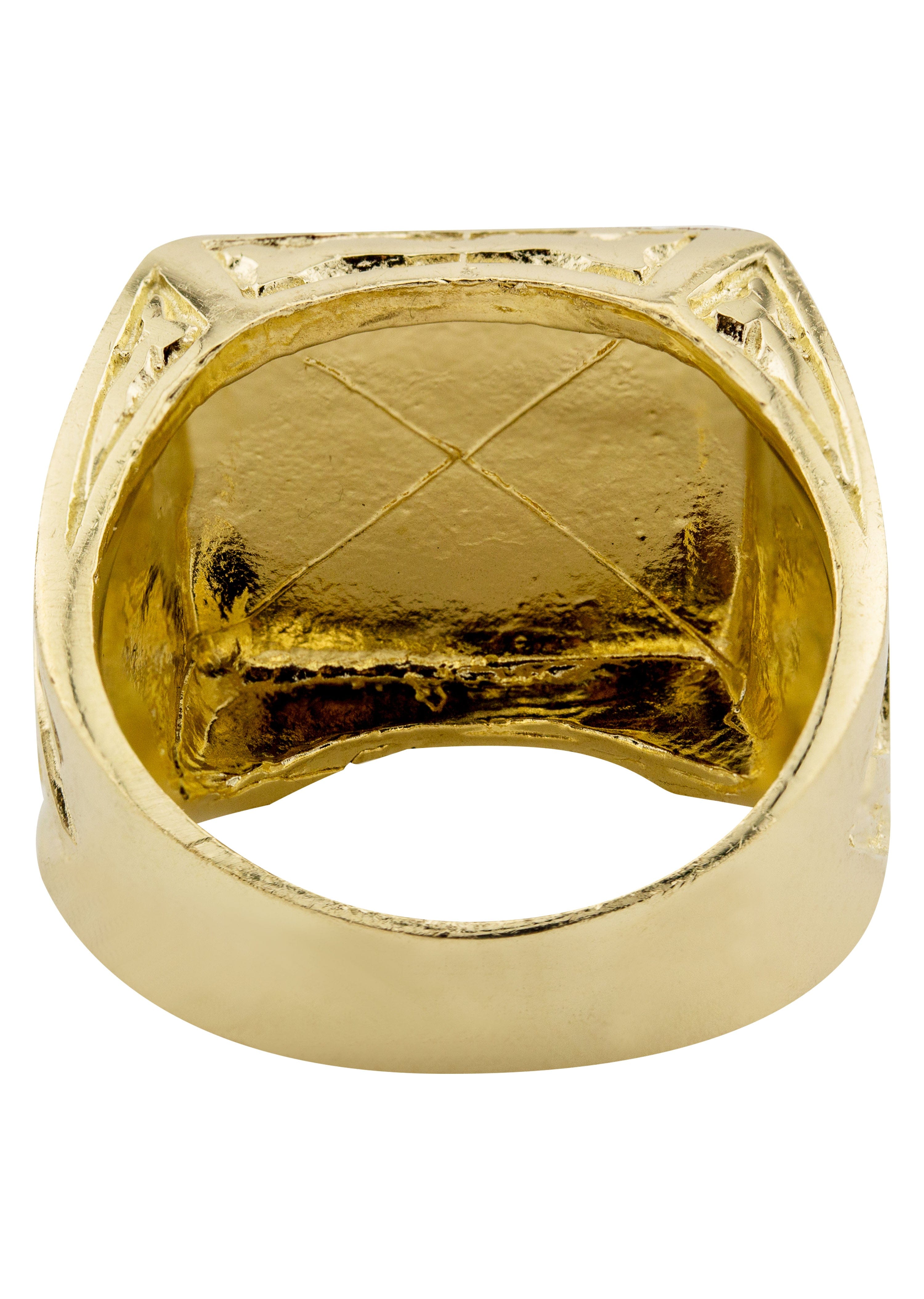 Manufacturer 1 Mens Signet Ring - 10K Gold | 11.3 Grams