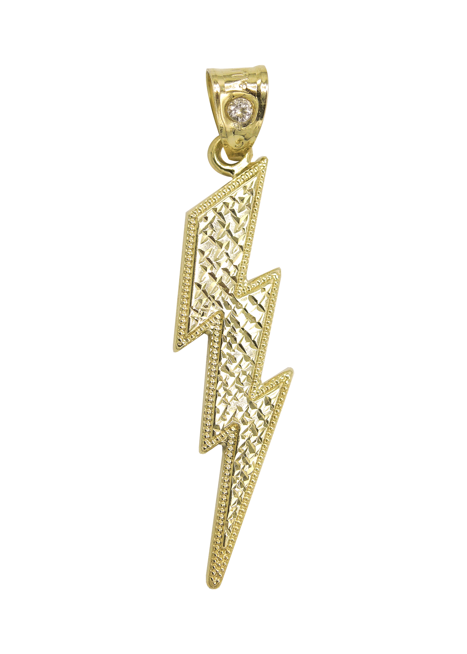 Manufacturer 1 10K Gold Ray Pendant | 1.4 Grams