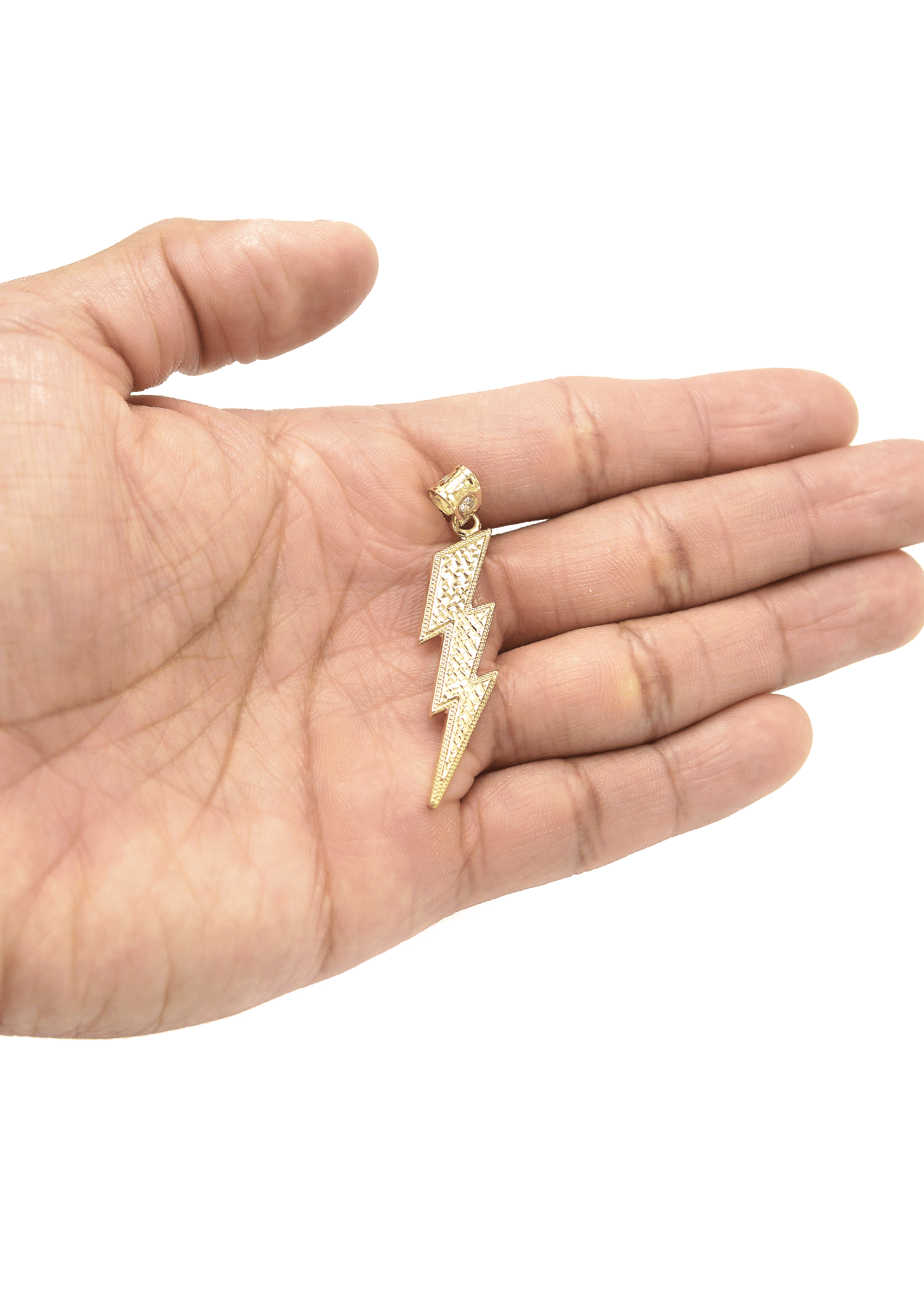 Manufacturer 1 10K Gold Ray Pendant | 1.4 Grams