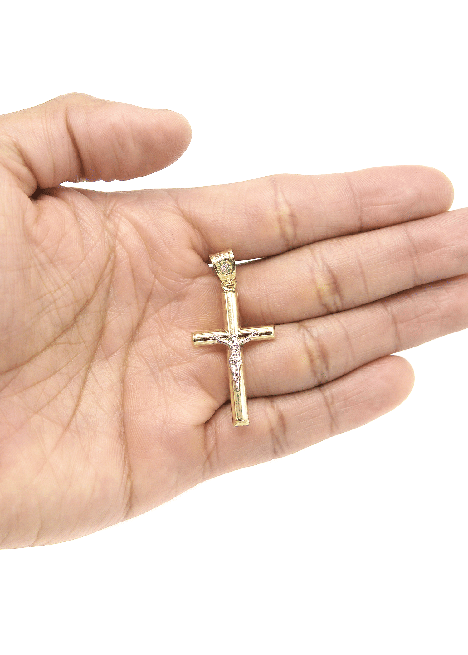 Manufacturer 1 10K Gold Crucifix Pendant | 2 Grams